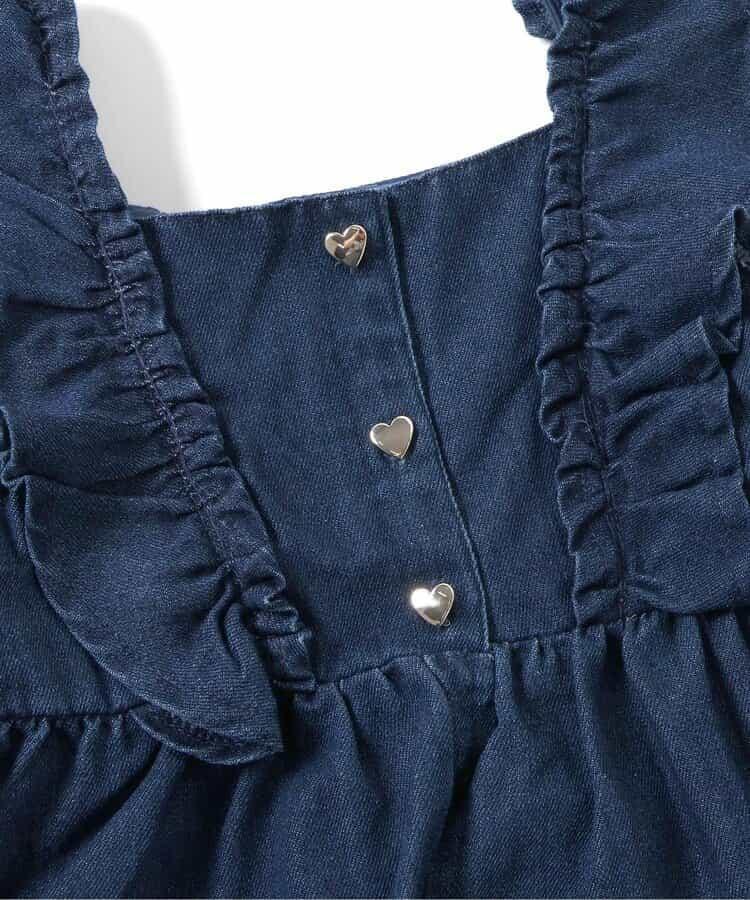 荷葉邊長款上衣&層疊裙套裝_短款