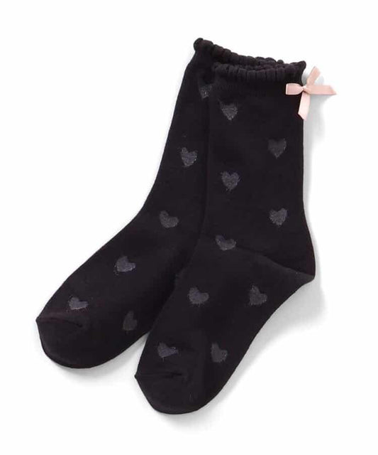 3P套裝 總花紋透明長襪