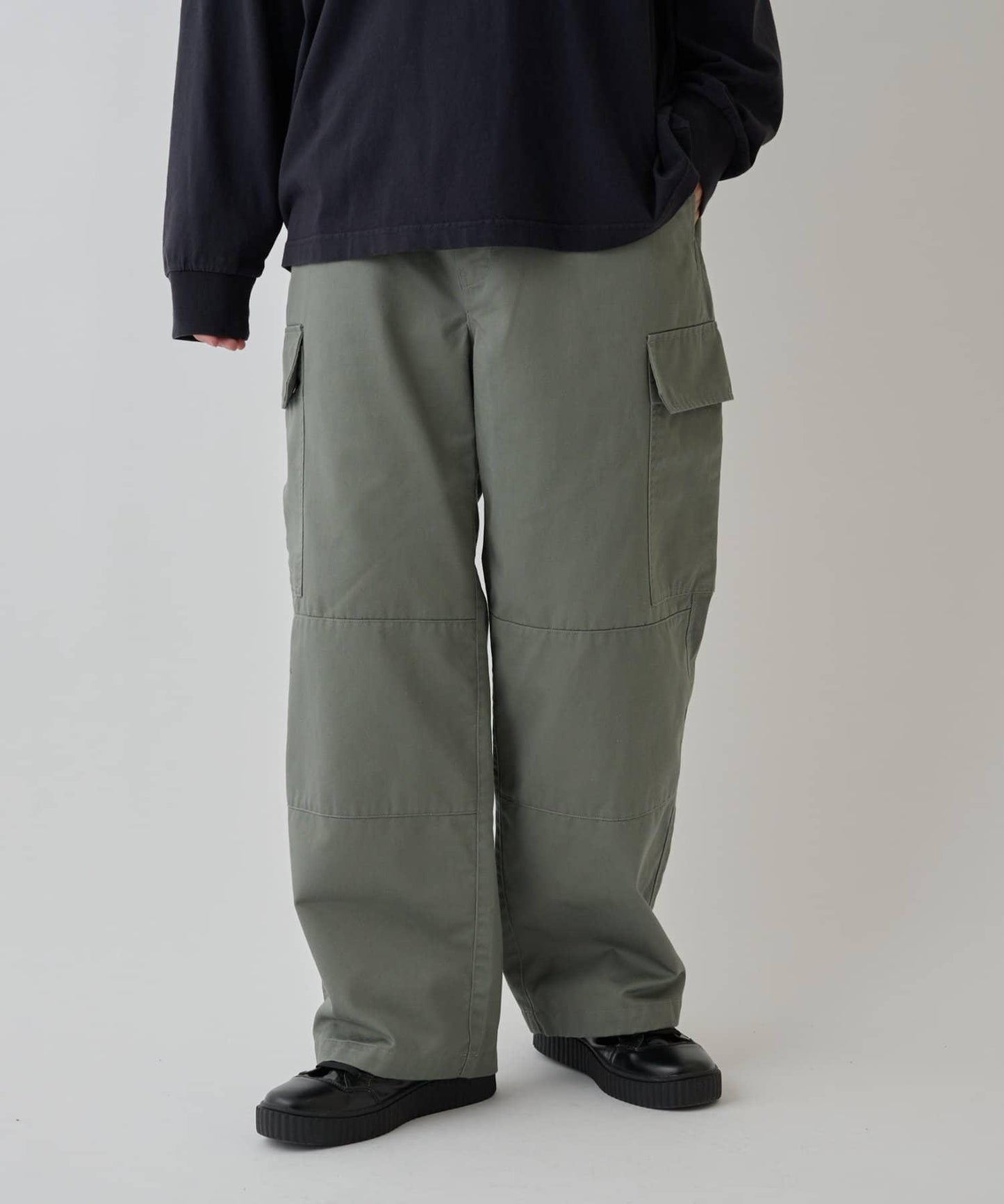 【AW】斜紋帆布工裝褲