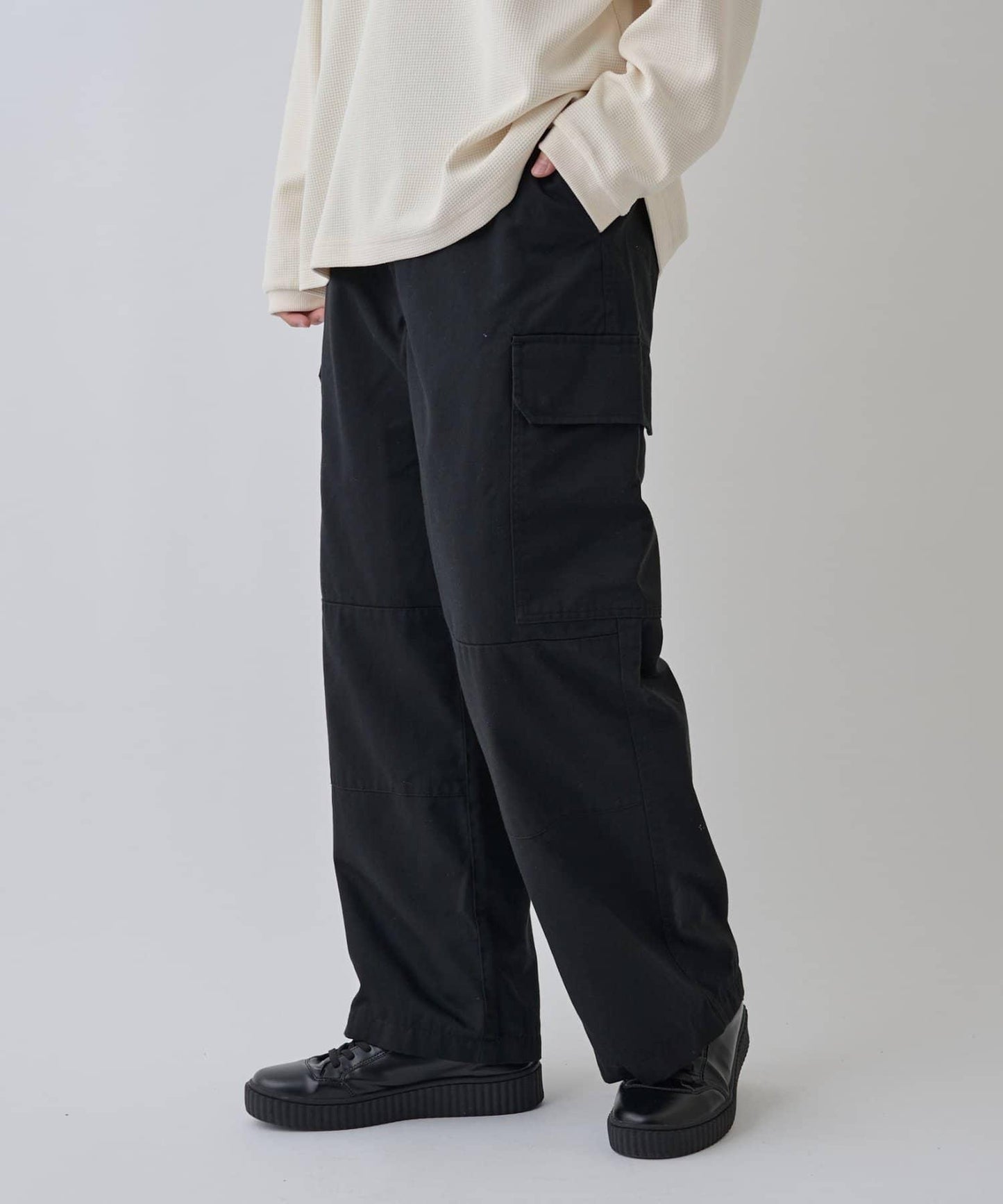 【AW】斜紋帆布工裝褲