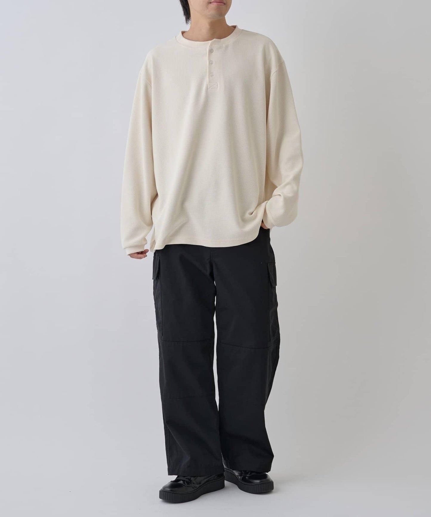 【AW】斜紋帆布工裝褲