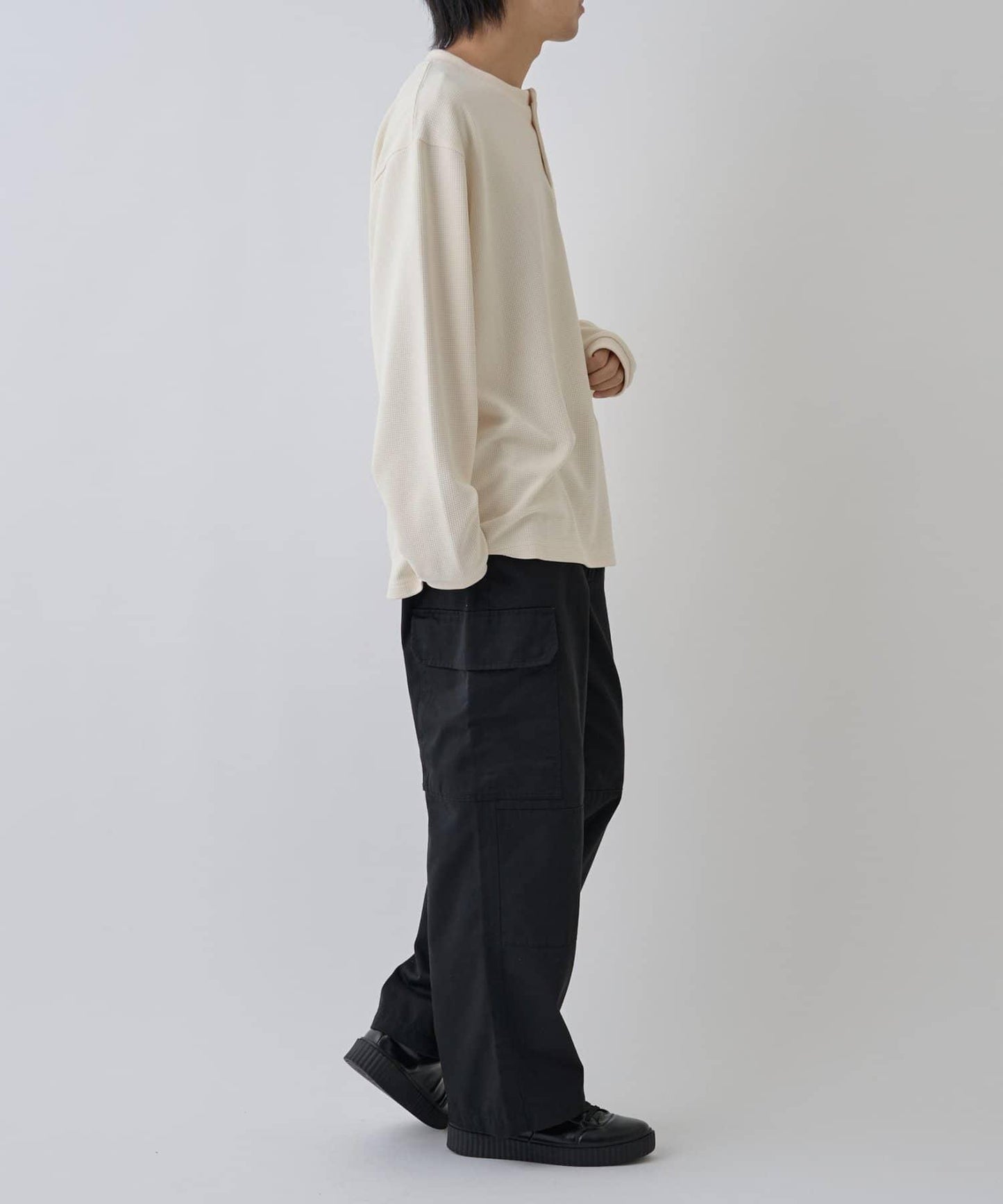 【AW】斜紋帆布工裝褲