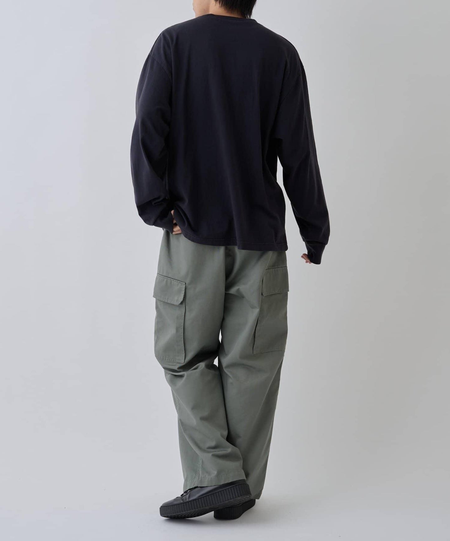 【AW】斜紋帆布工裝褲