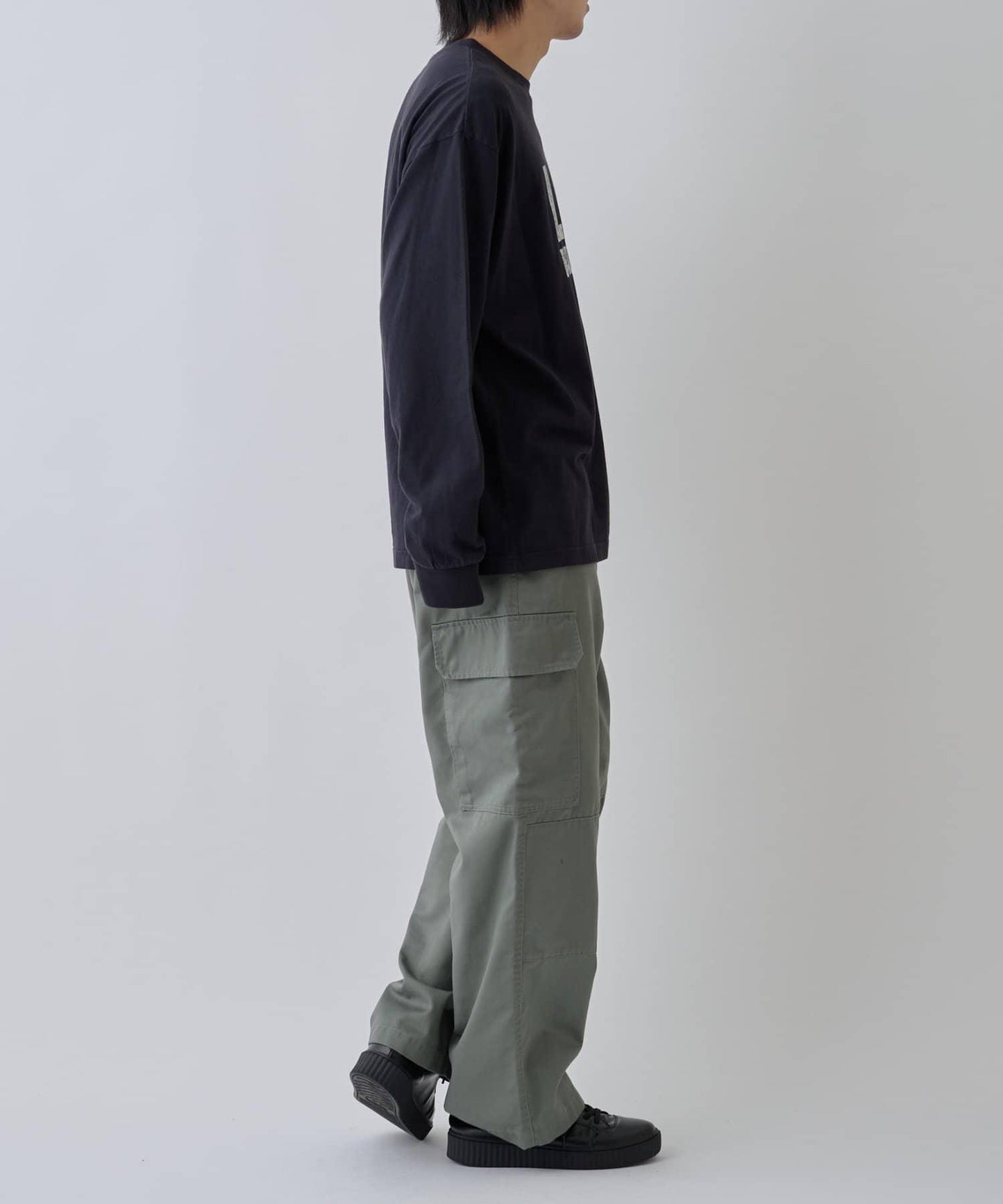 【AW】斜紋帆布工裝褲
