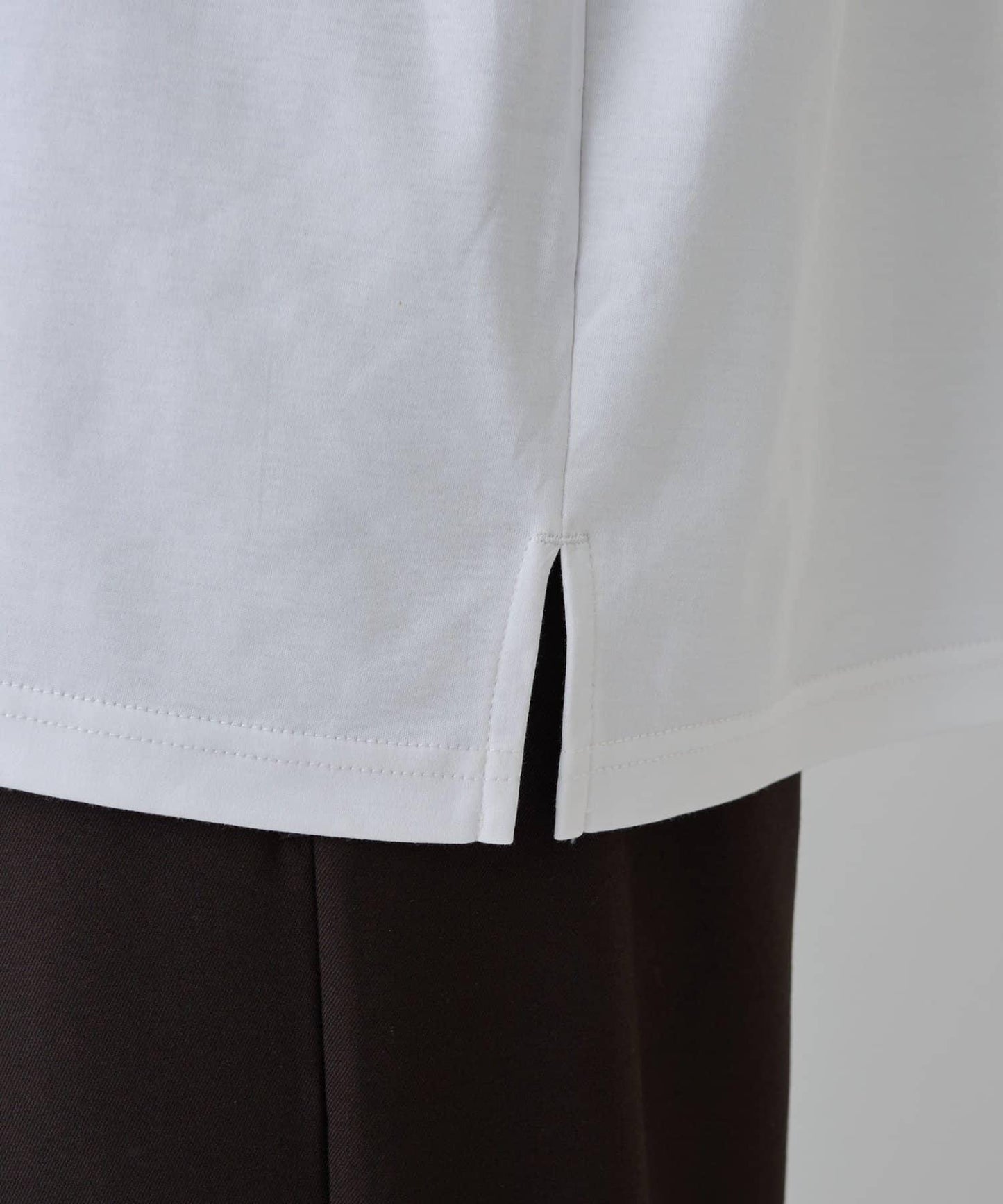 【AW】漸變棉質簡約長袖T恤