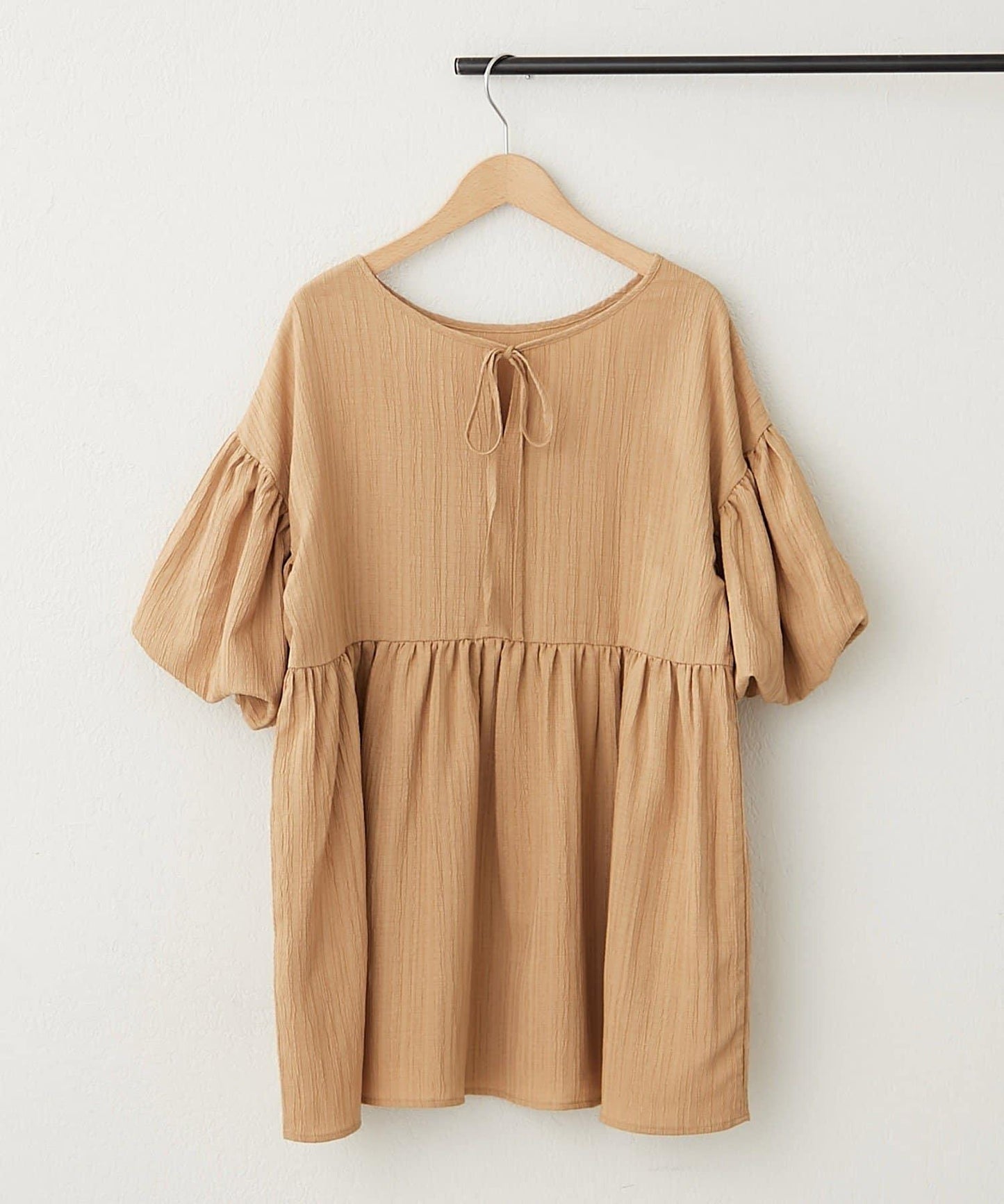 【前後2WAY】成年人楊柳長款襯衫