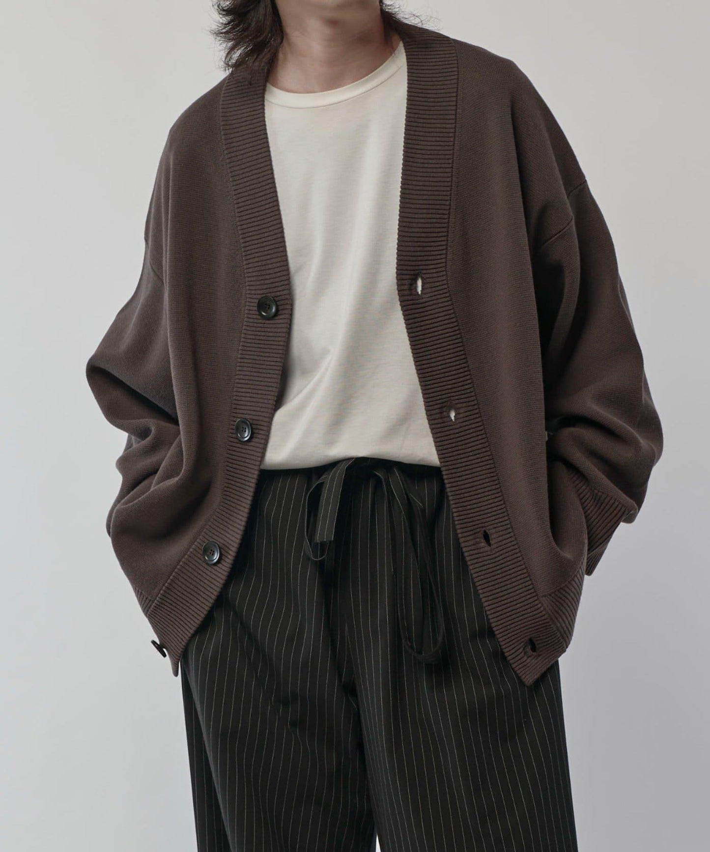 粗毛線開衫