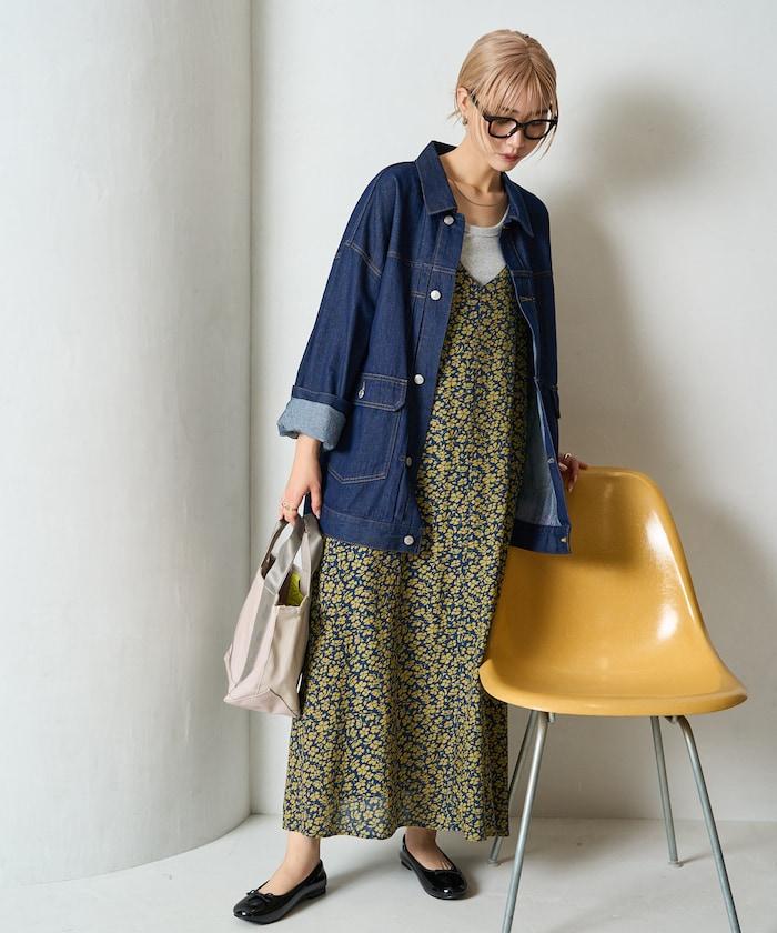 印度 花卉印花 女士吊帶連衣裙