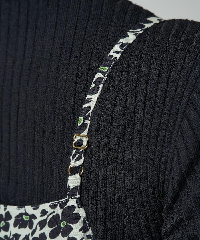 印度 花卉印花 女士吊帶連衣裙