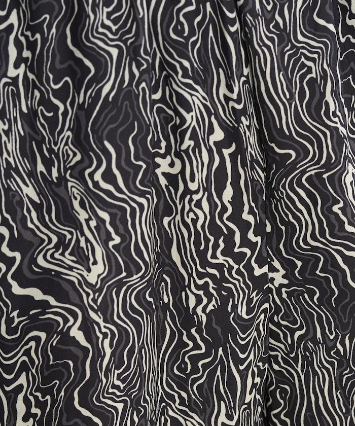 波紋圖案休閒褲