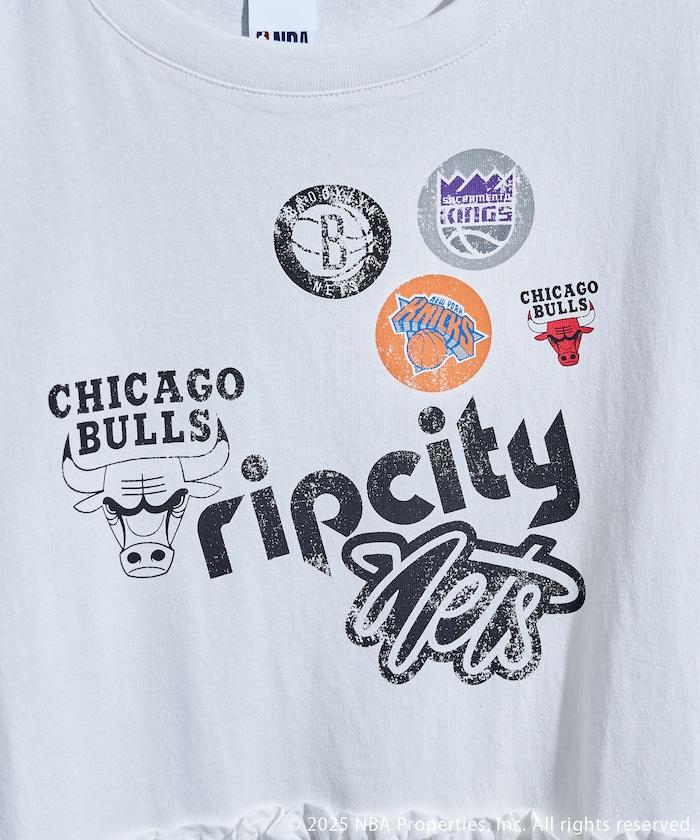 NBA印花拼接長款T恤