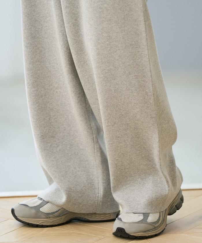 《機洗可》毛衣質感針織長褲