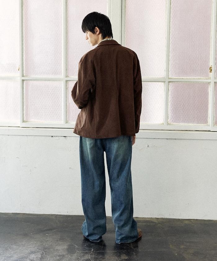 燈芯絨修身夾克