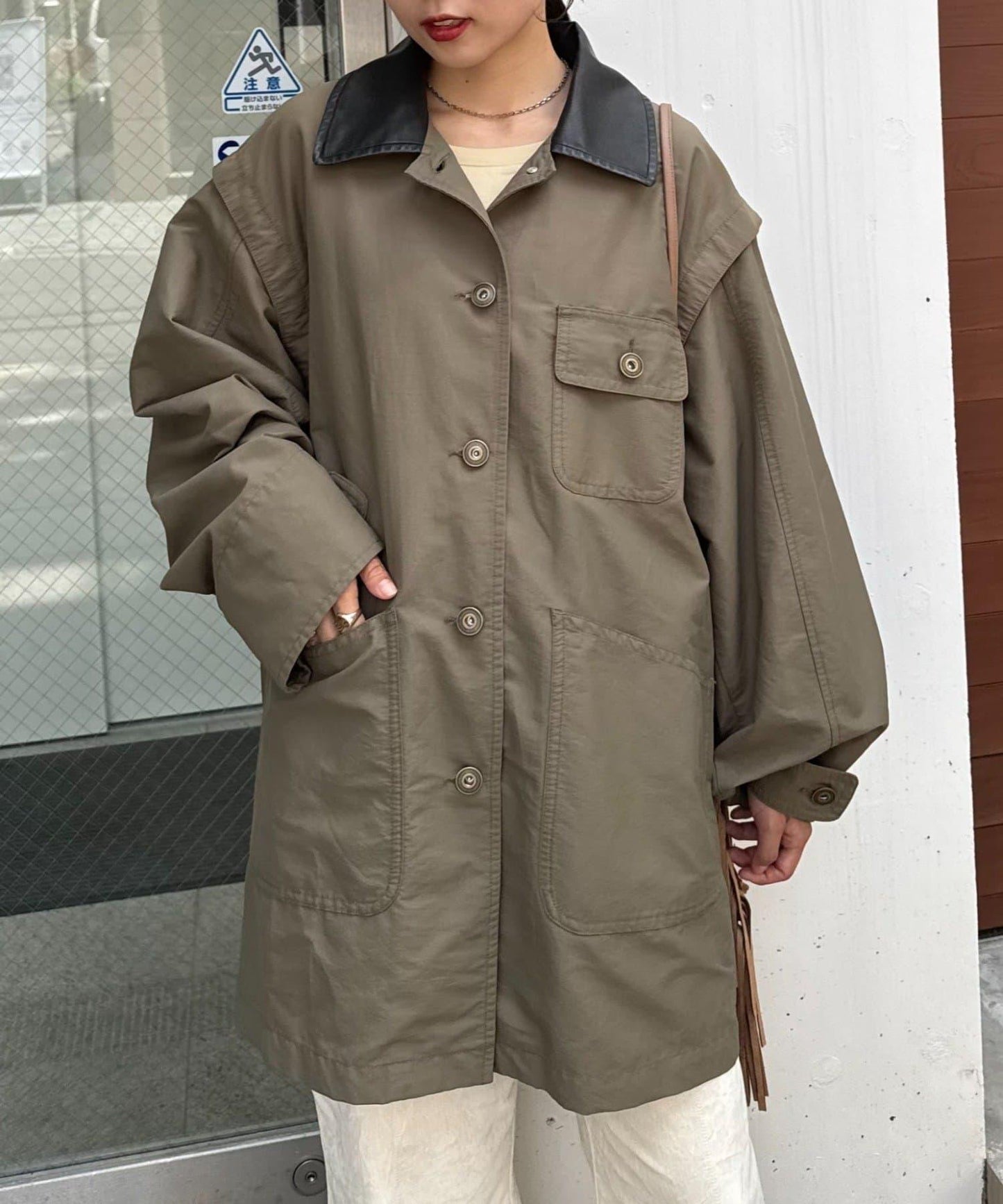 多功能寬鬆oversize夾克
