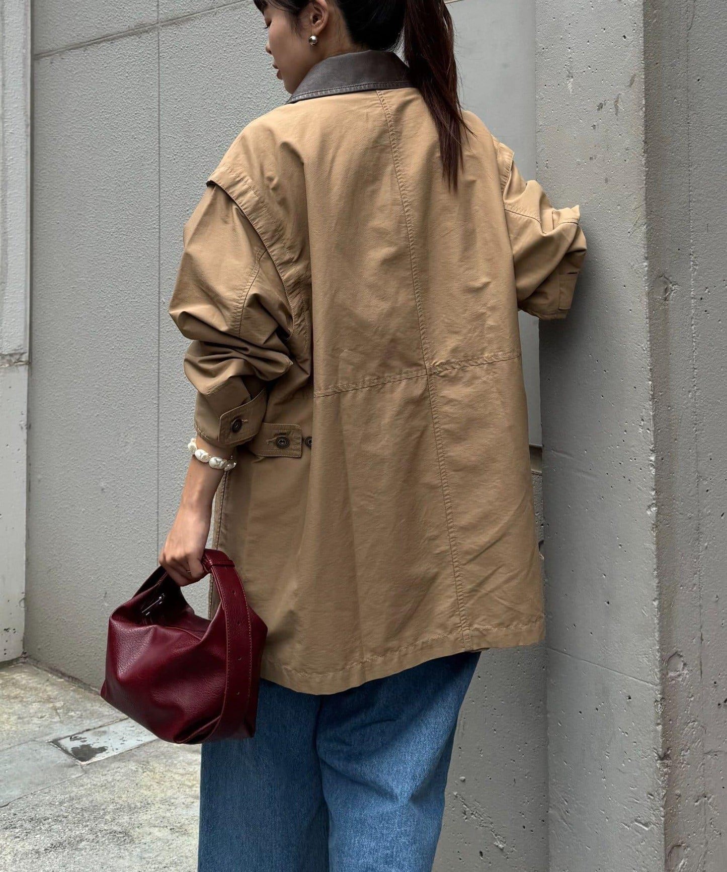 多功能寬鬆oversize夾克
