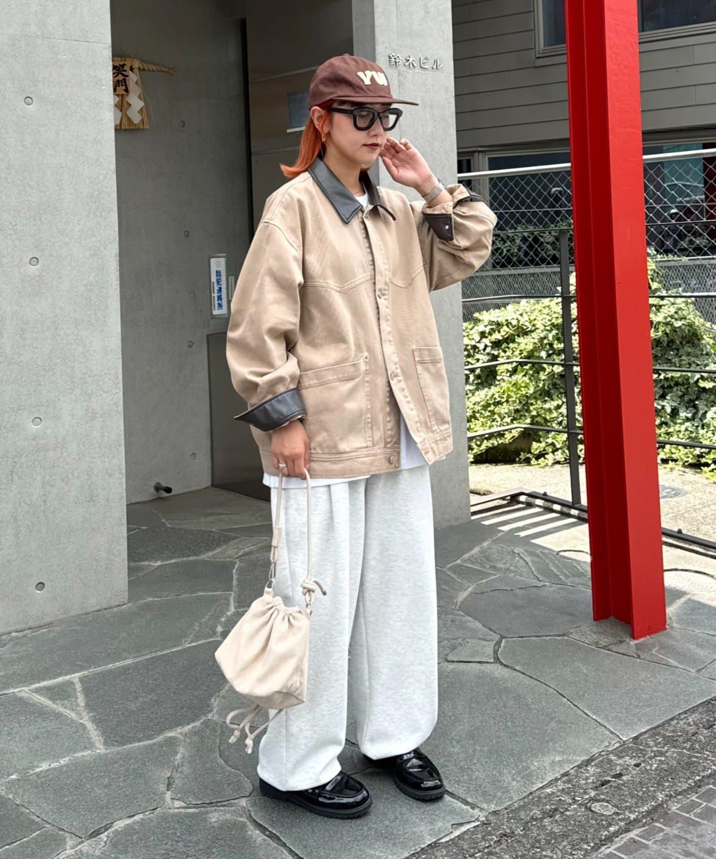 【男士】皮革領西部風牛仔夾克/套裝商品
