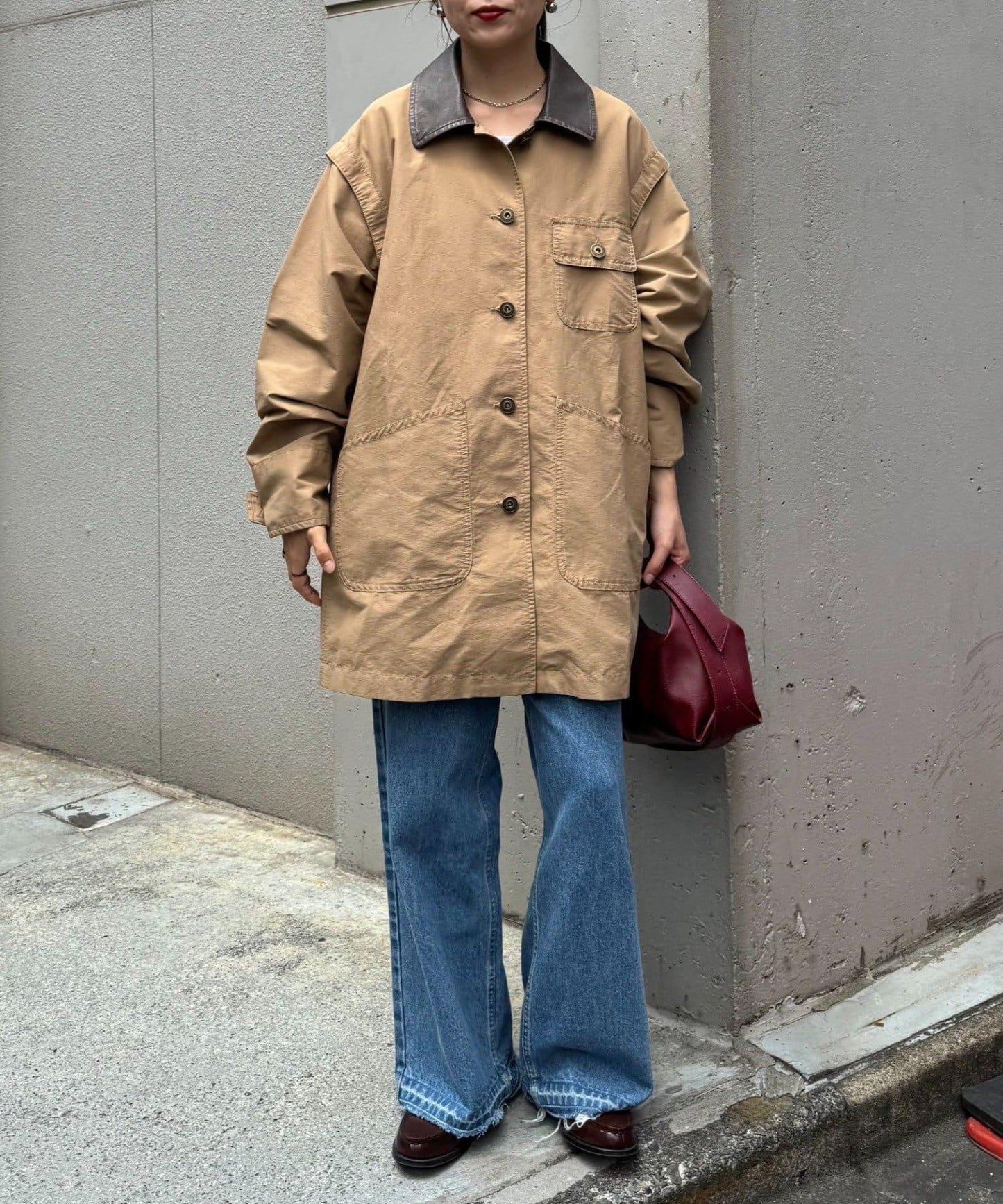 多功能寬鬆oversize夾克