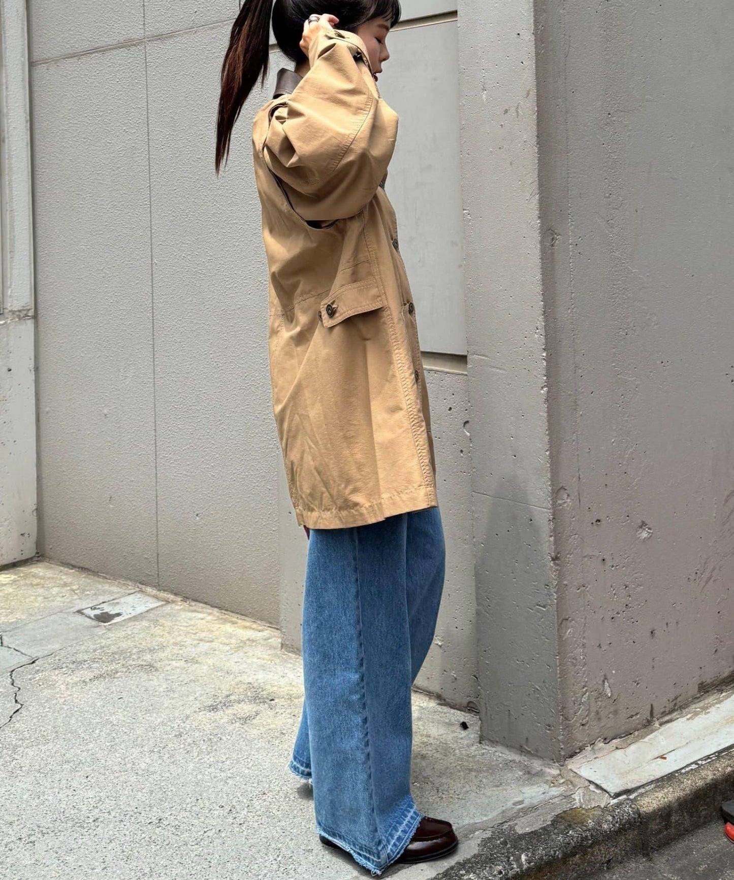 多功能寬鬆oversize夾克