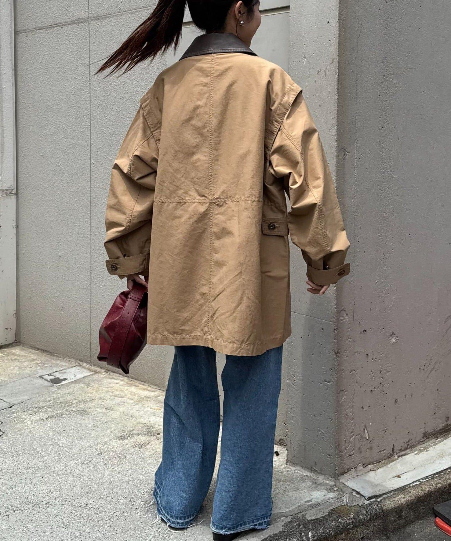 多功能寬鬆oversize夾克