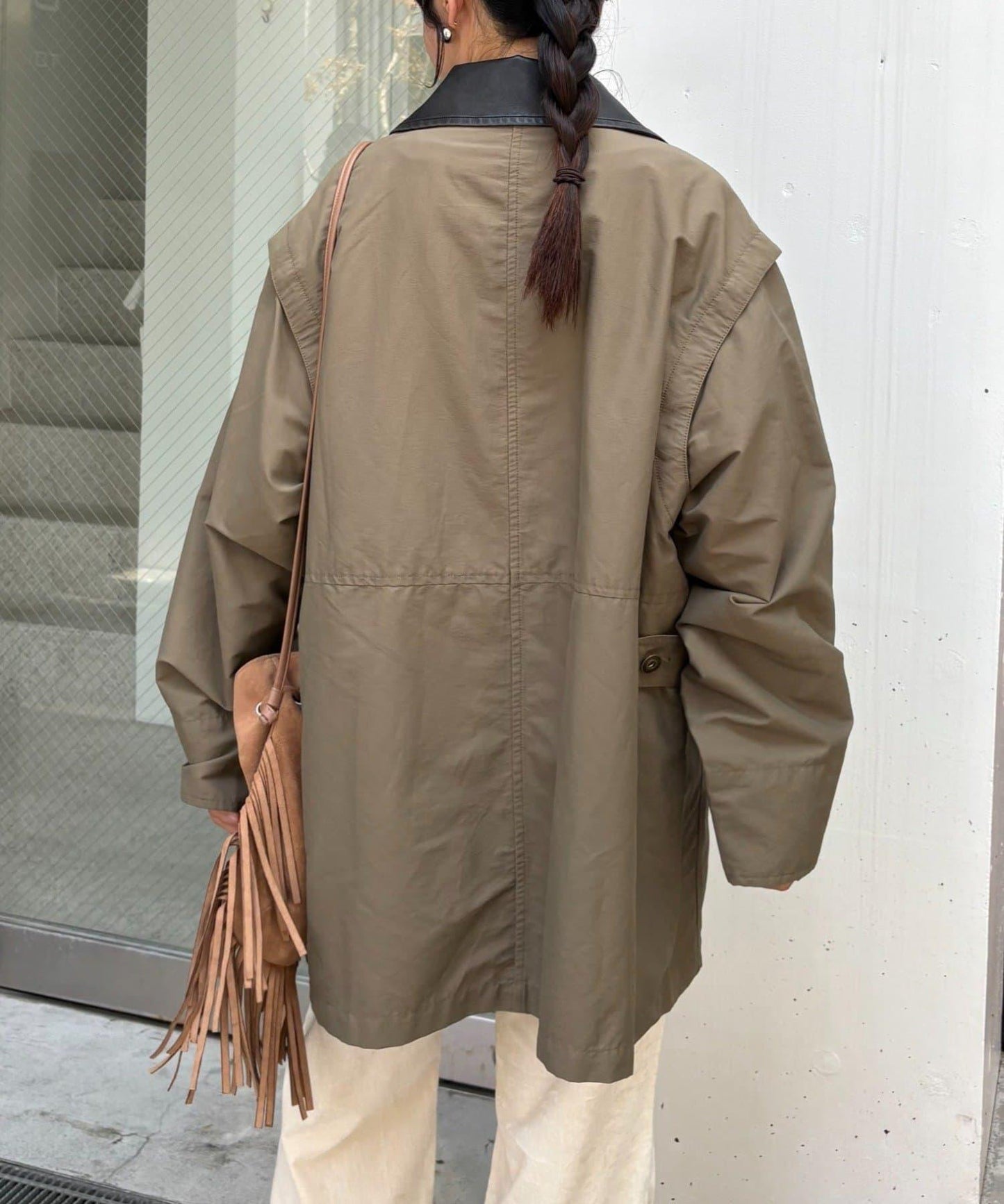 多功能寬鬆oversize夾克