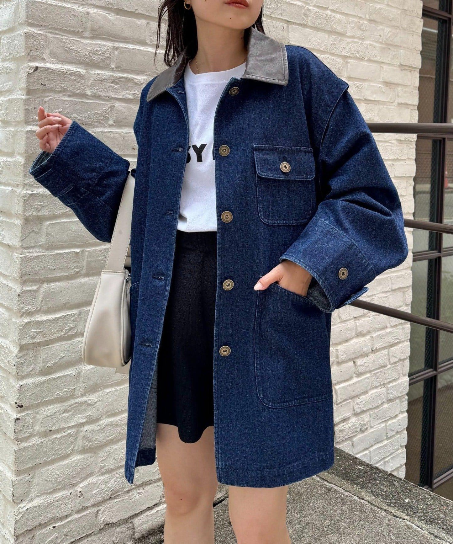 多功能寬鬆oversize夾克