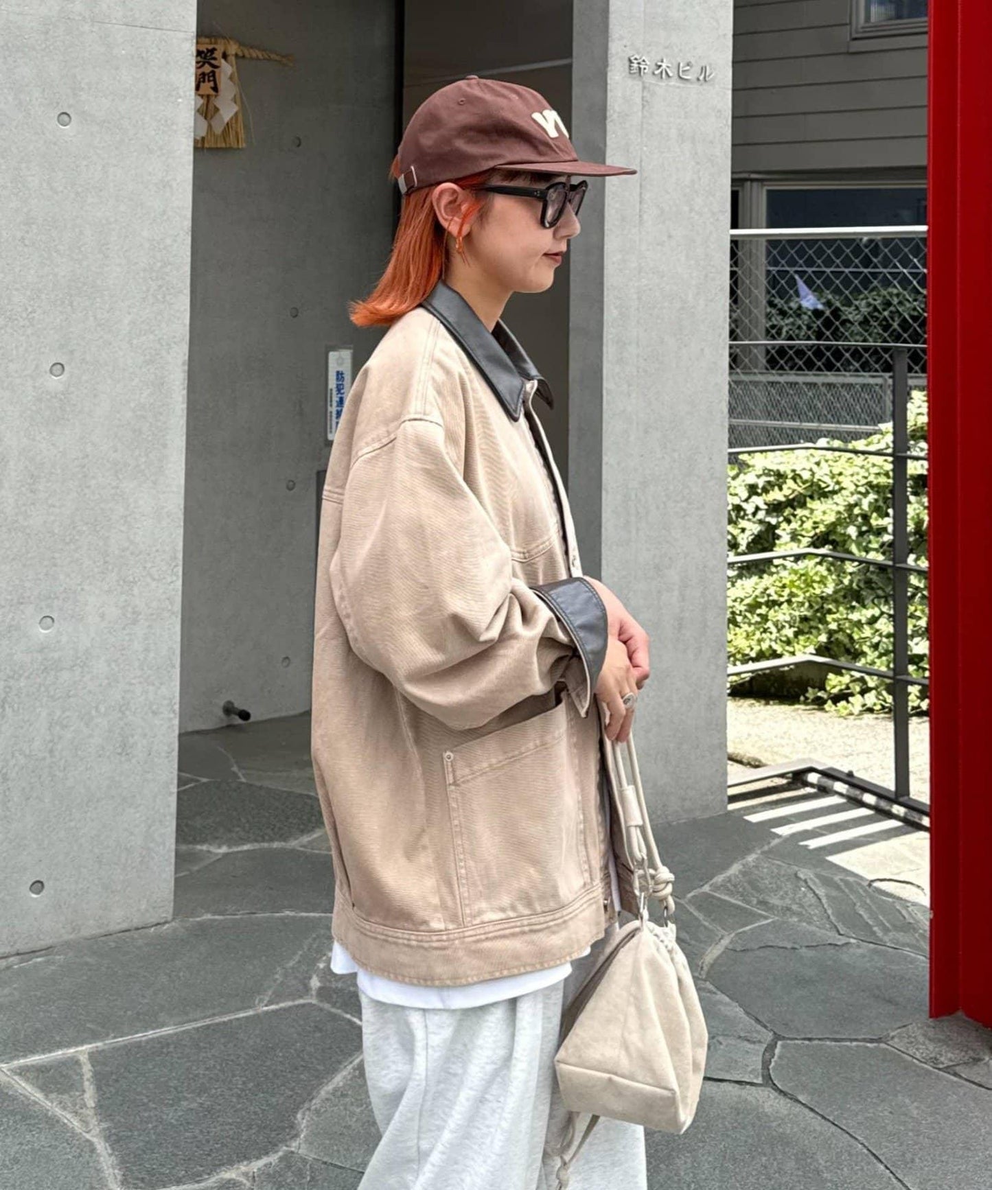 【男士】皮革領西部風牛仔夾克/套裝商品