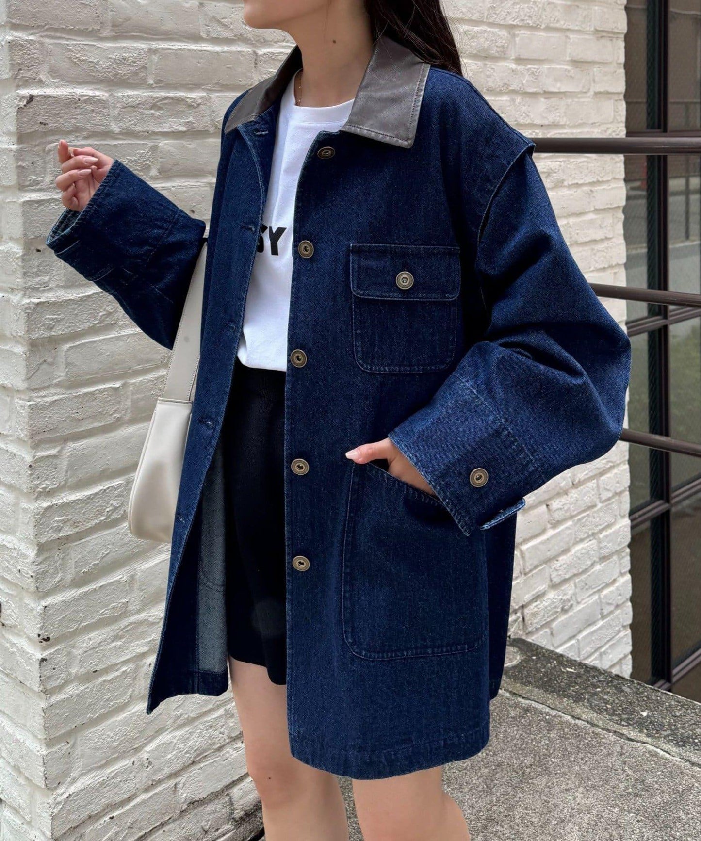 多功能寬鬆oversize夾克