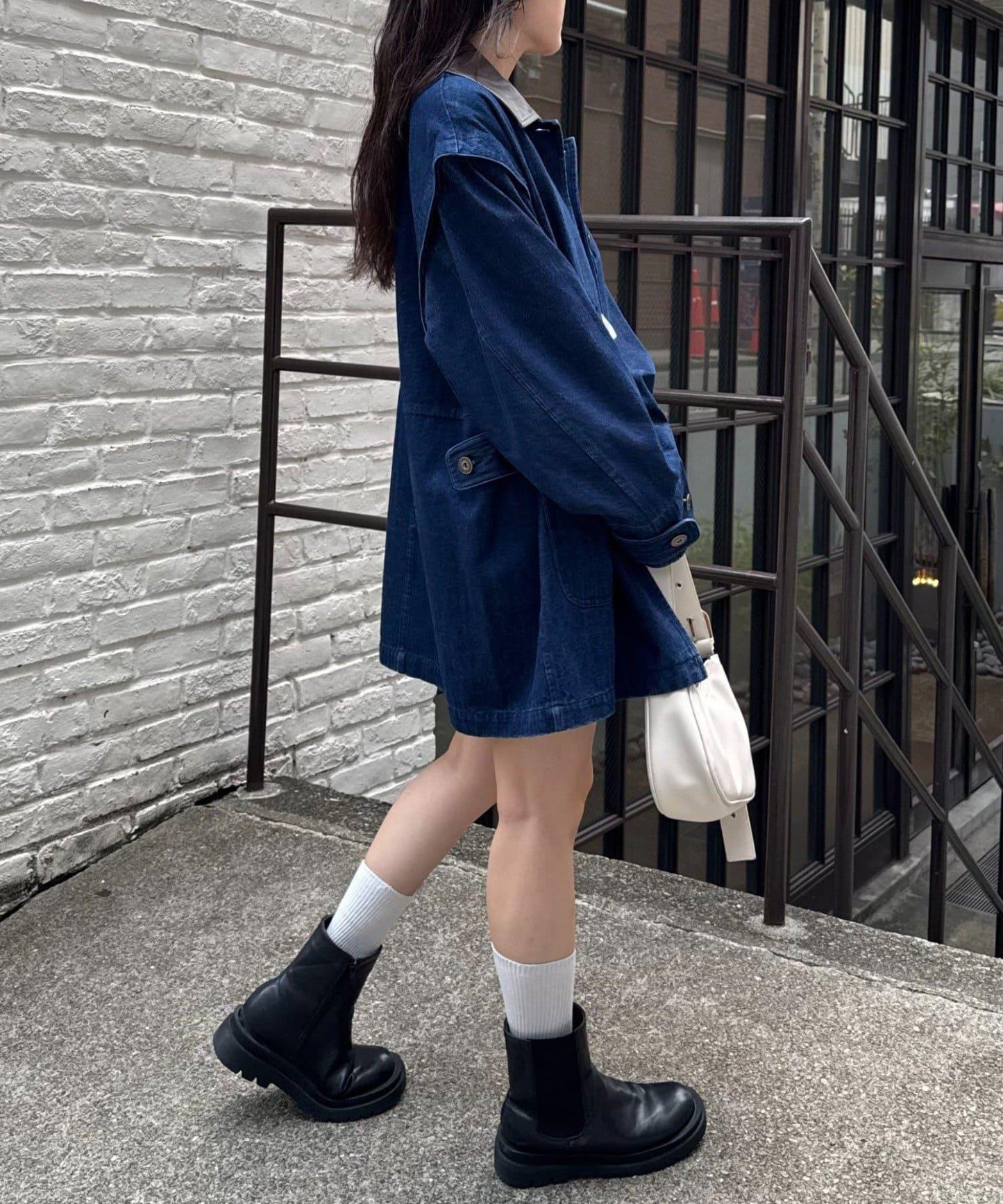 多功能寬鬆oversize夾克