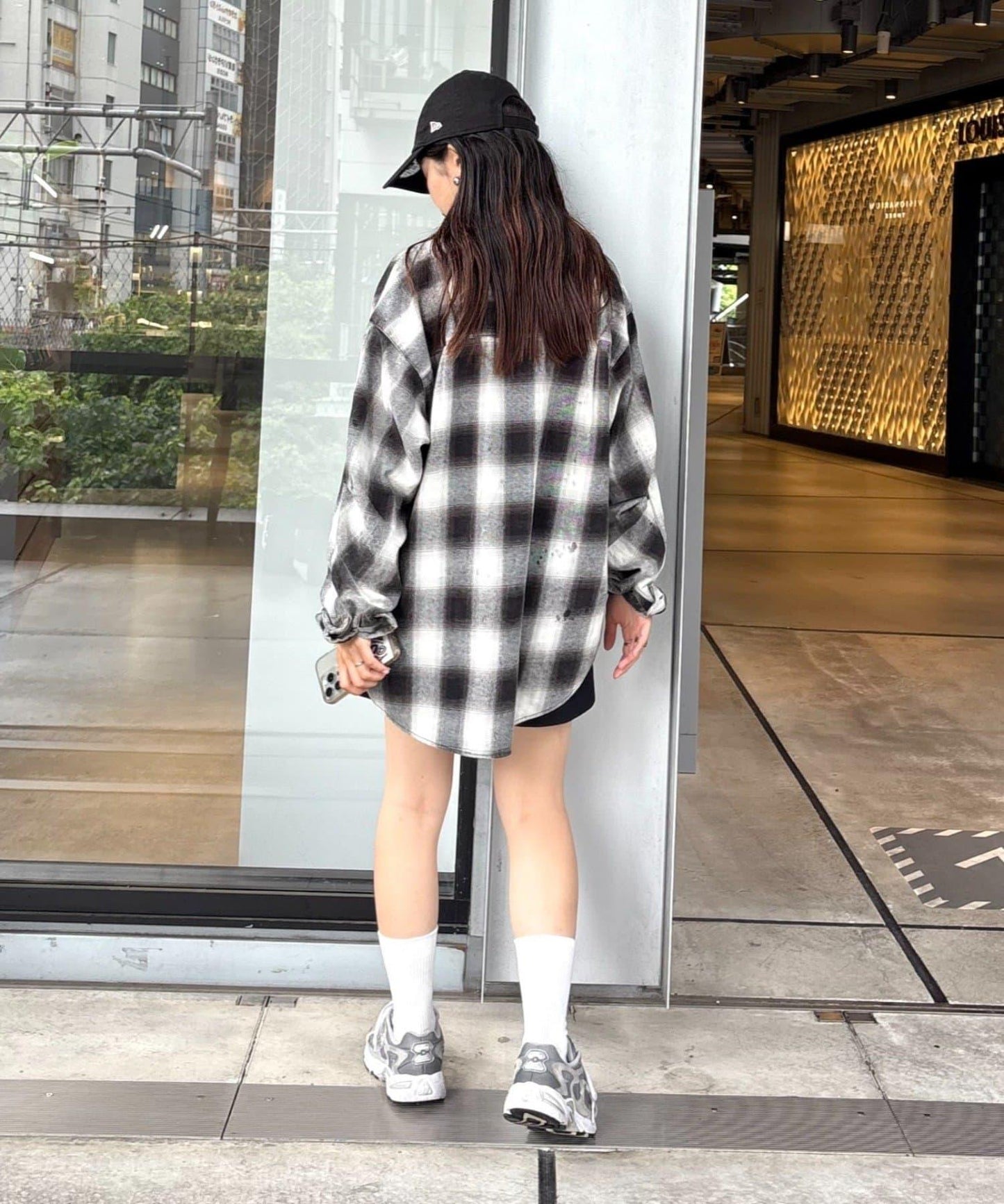 【Franklin Climbing】【LEGACY】復古格紋加工毛襯衫