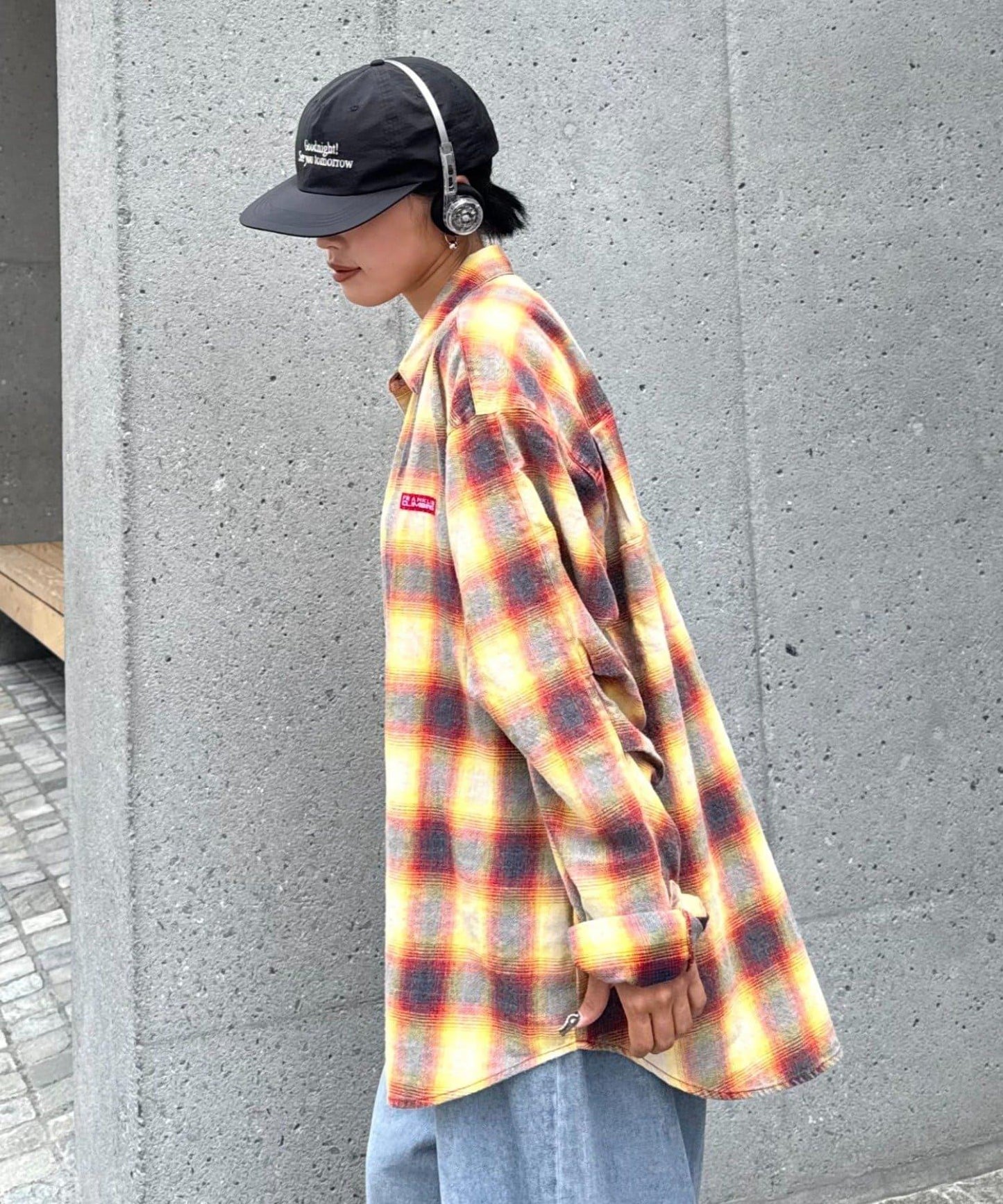 【Franklin Climbing】【LEGACY】復古格紋加工毛襯衫