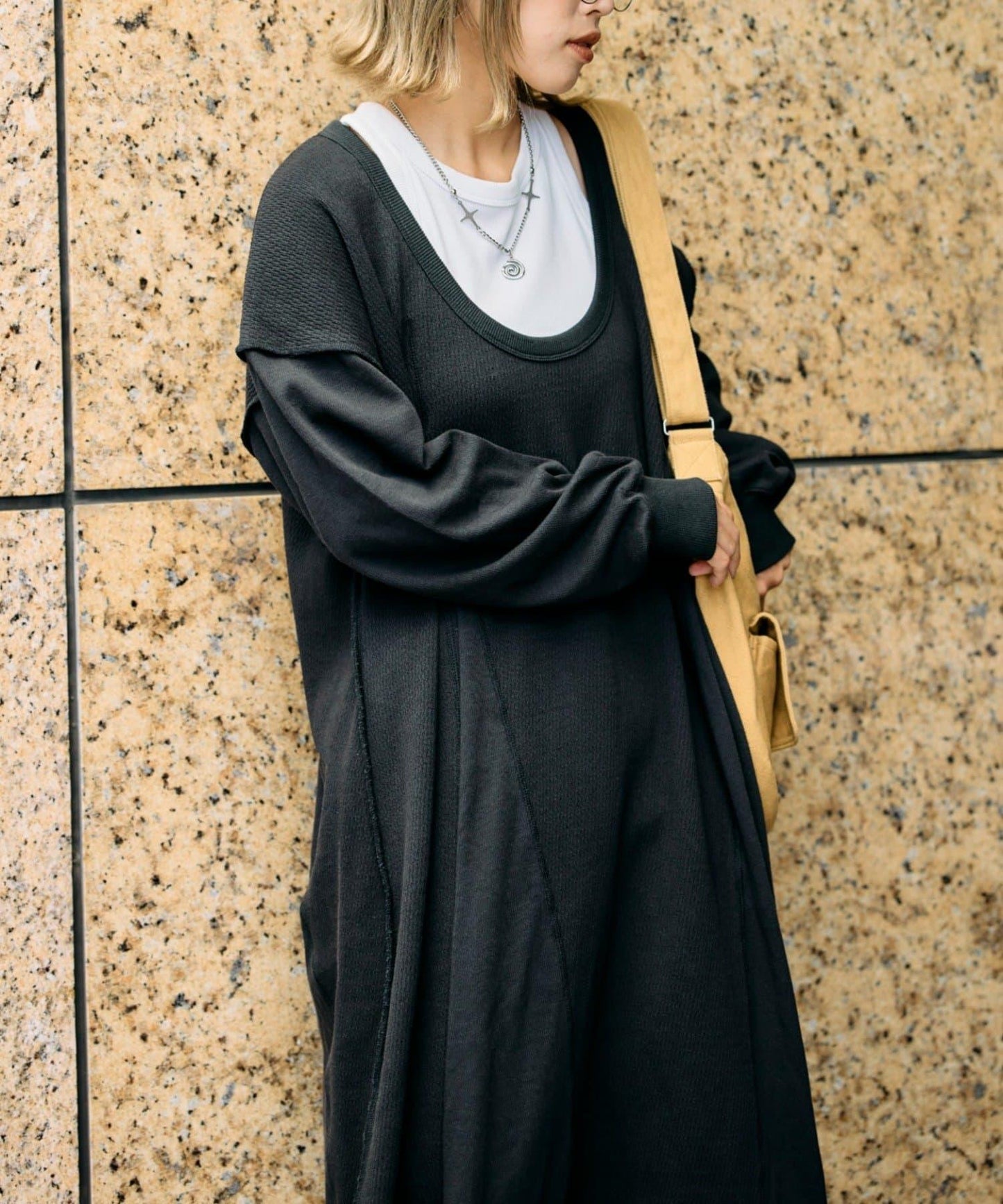 etsinta改良款華夫餅連衣裙