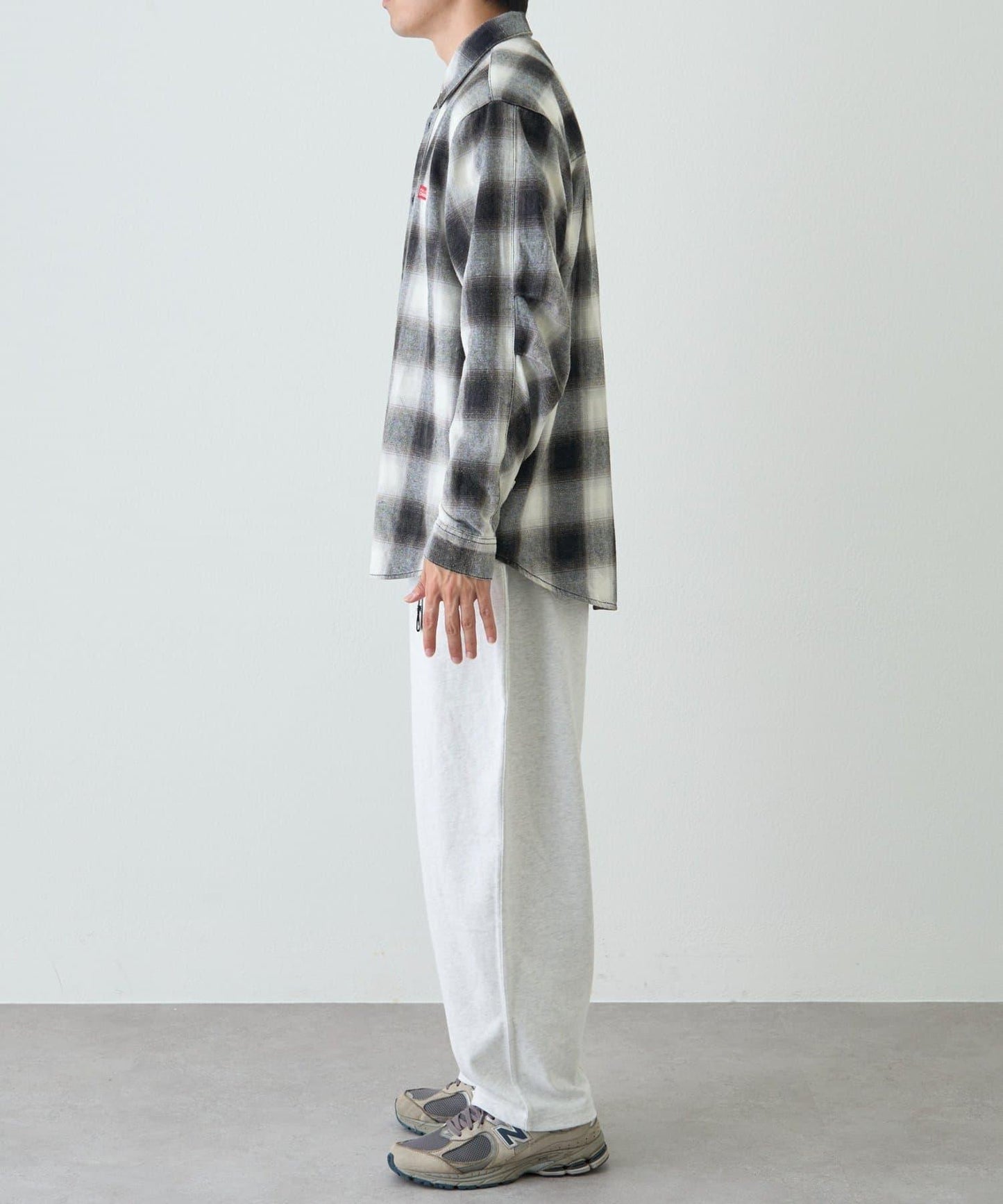 【Franklin Climbing】【LEGACY】復古格紋加工毛襯衫