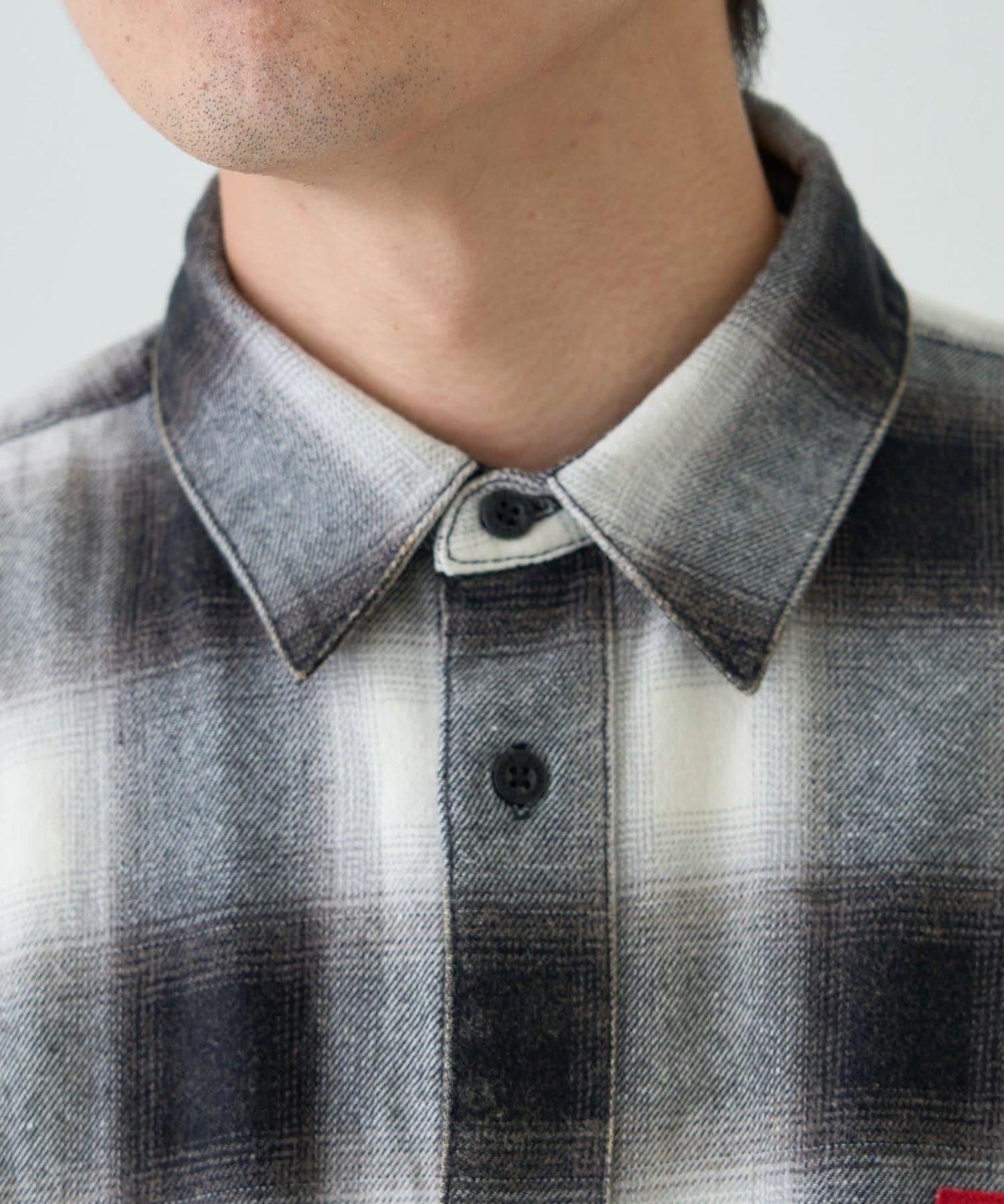 【Franklin Climbing】【LEGACY】復古格紋加工毛襯衫