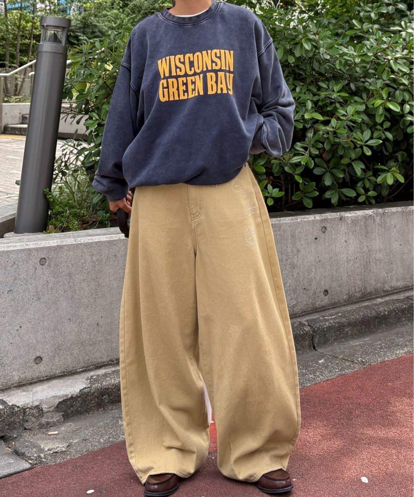 【男女通用】熱塑曲線修身長褲