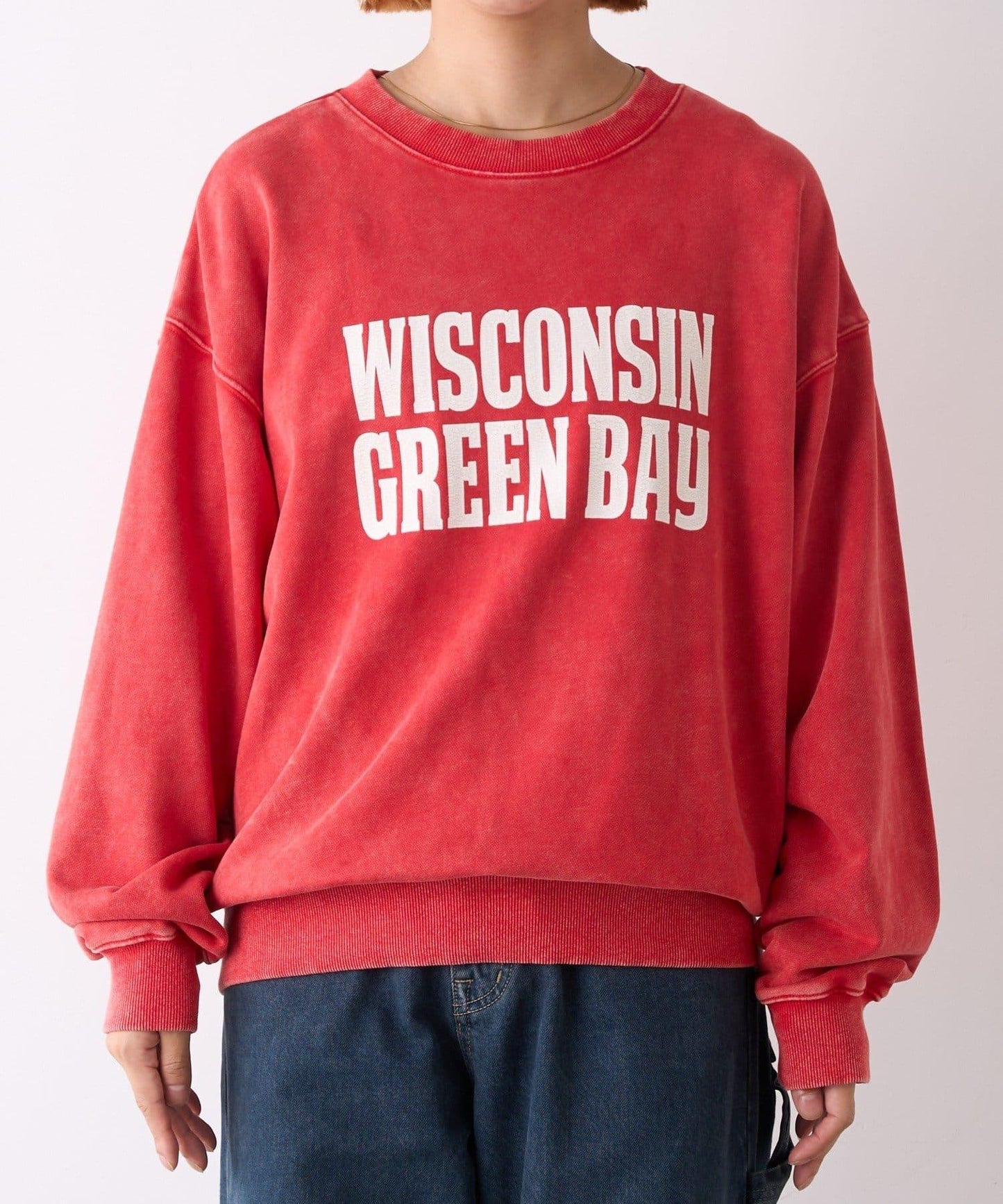 【男女同款】新款酸洗標誌衛衣