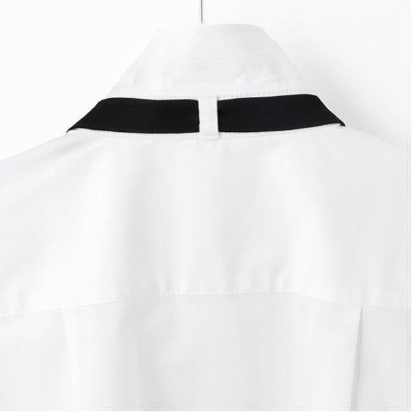 【畢業服】【典禮】【易打理】蝴蝶結領襯衫