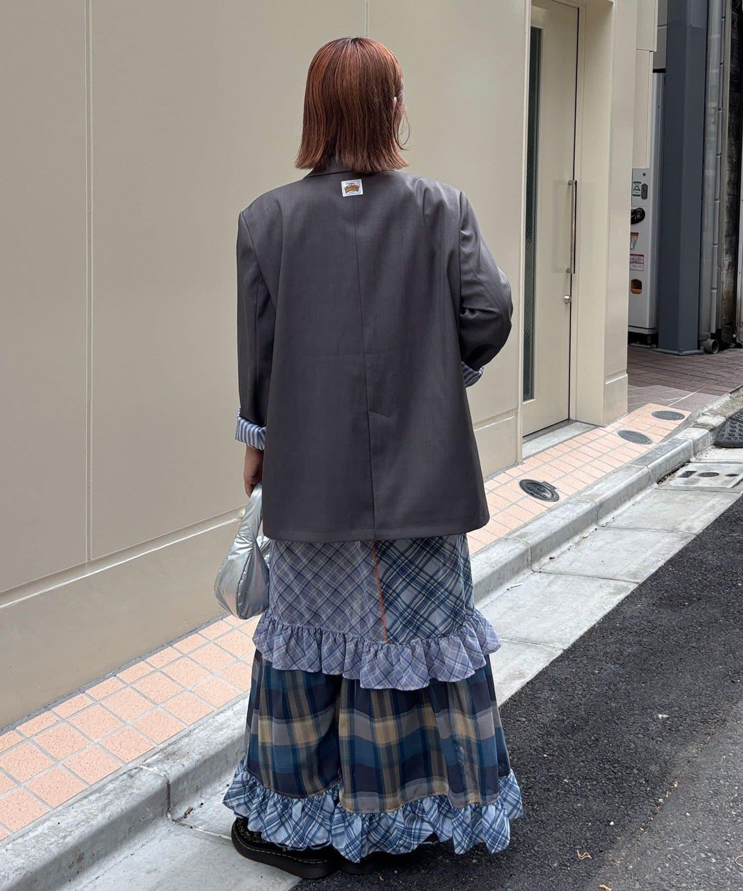 【HELLO.SANFRANCISCO/你好,舊金山】名字刺繡雛菊扣大號夾克