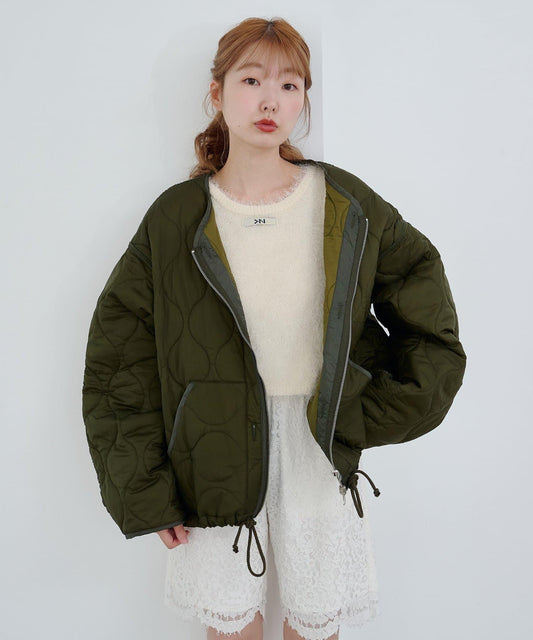 【/可反穿/2025秋冬】中長款拼接夾克