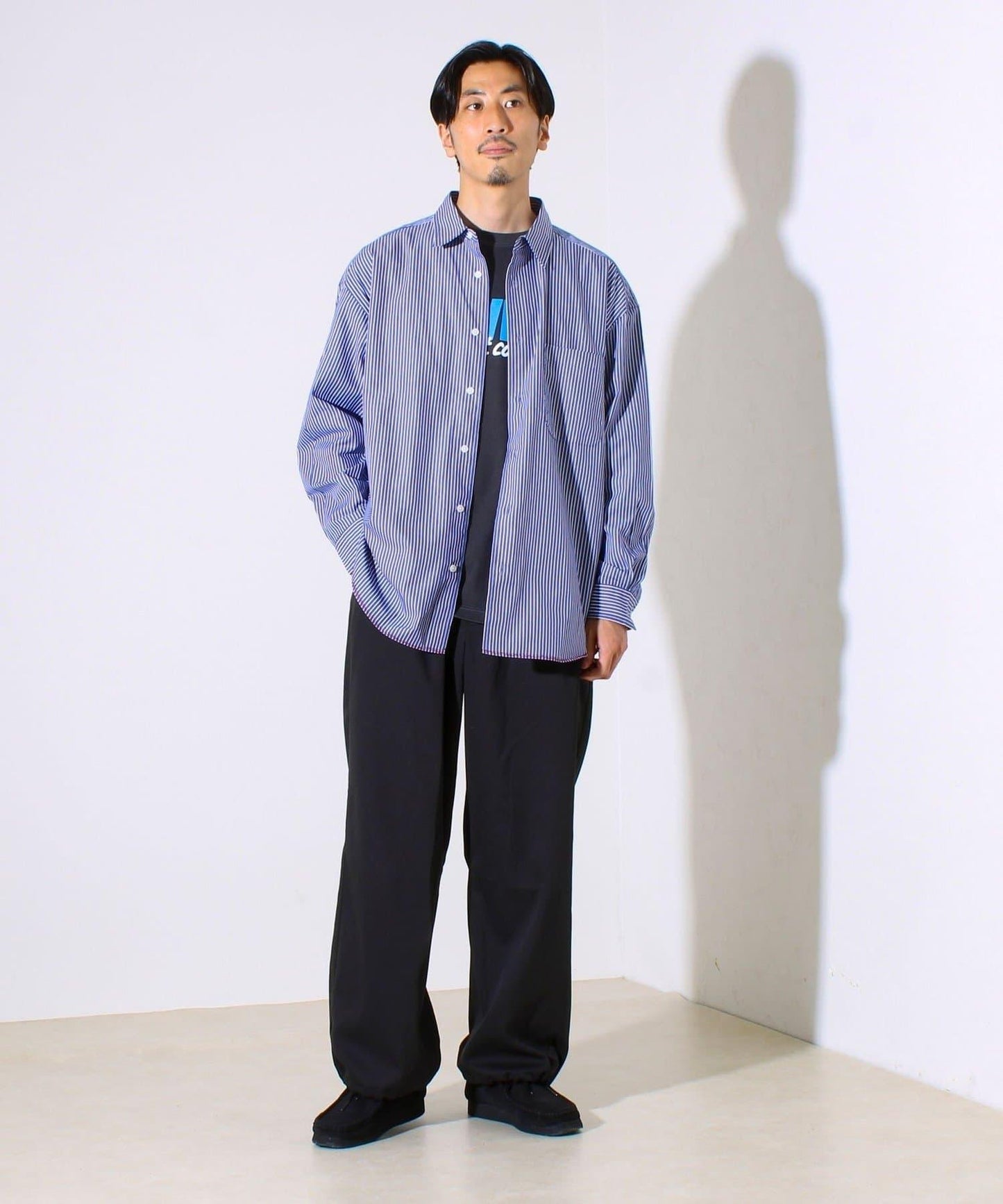 【GEVACO】直筒休閒褲 彈力斜紋布 帶下襬束帶