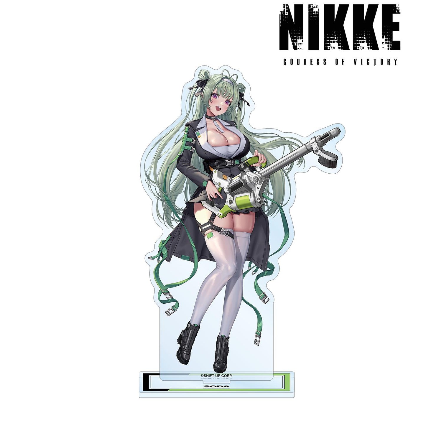《勝利女神:NIKKE》_LOVECACAO插畫 蘇打 戰術時尚版 大號亞克力立牌