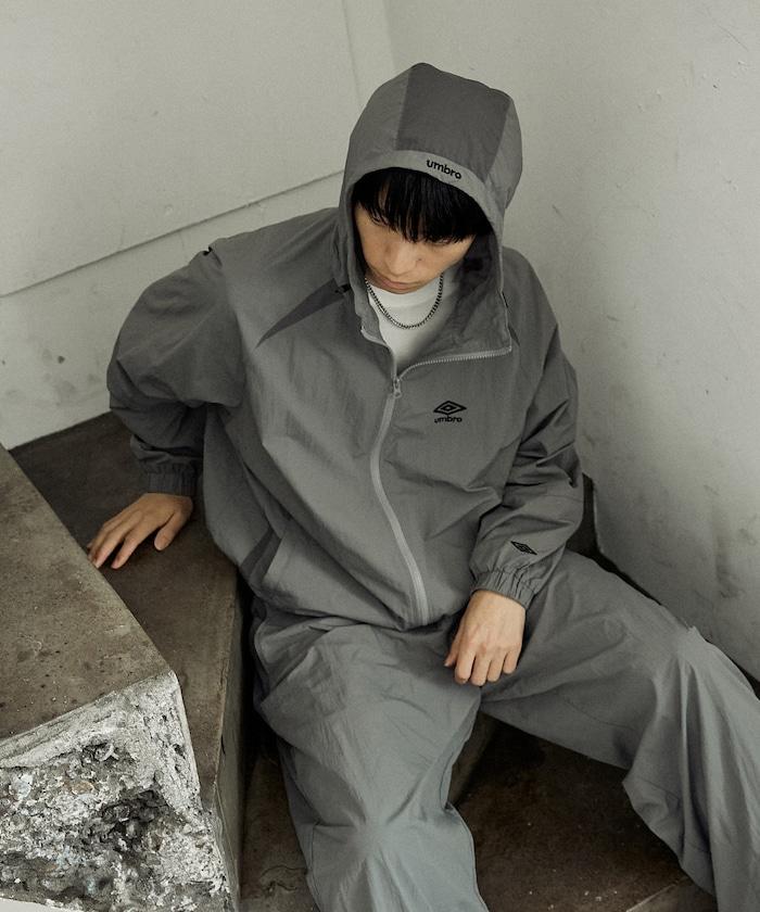 科技尼龍連帽衛衣