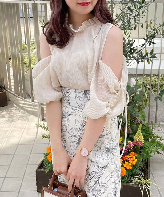 【/復刻】肩蝴蝶結開衫