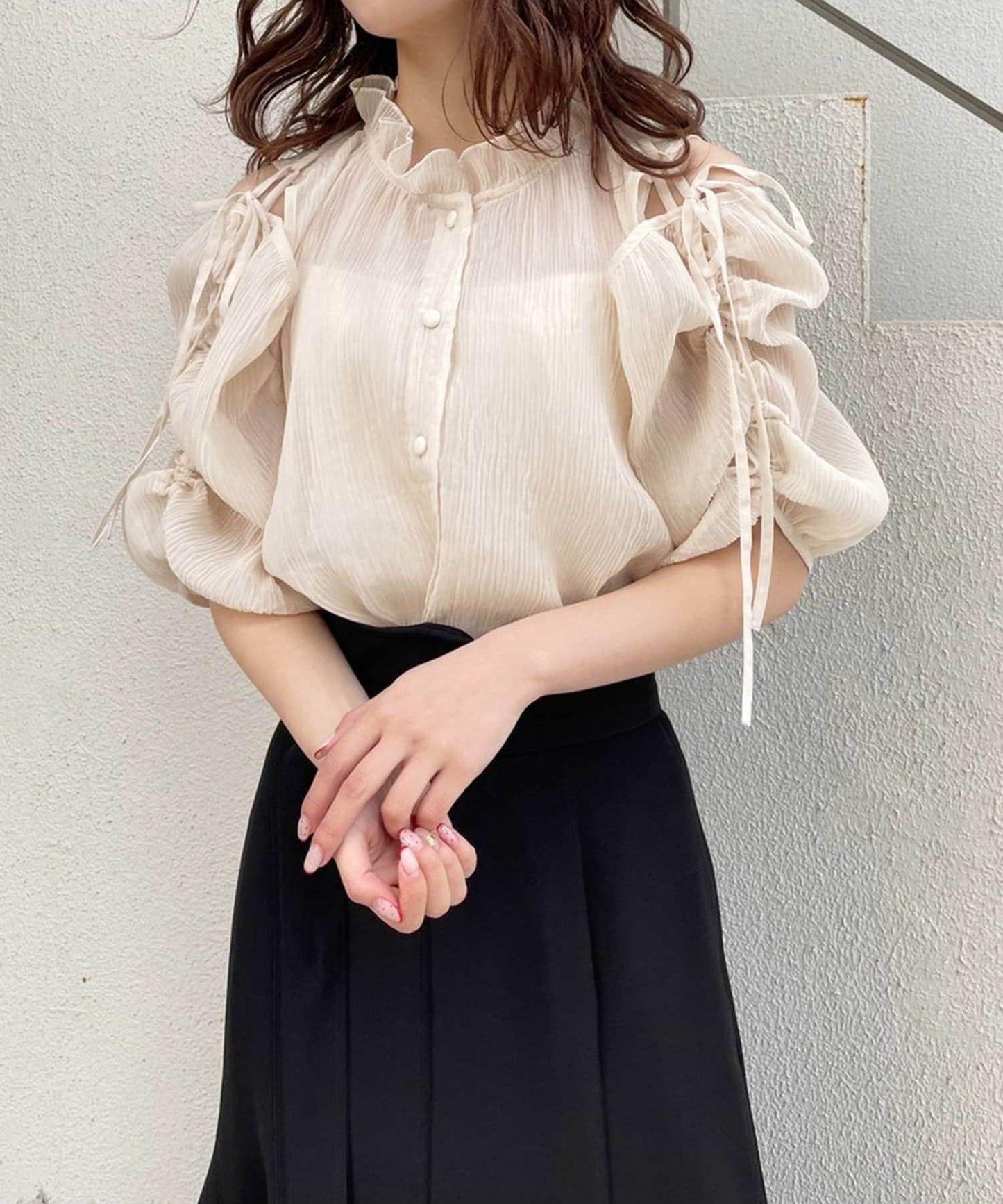 【/復刻】肩蝴蝶結開衫