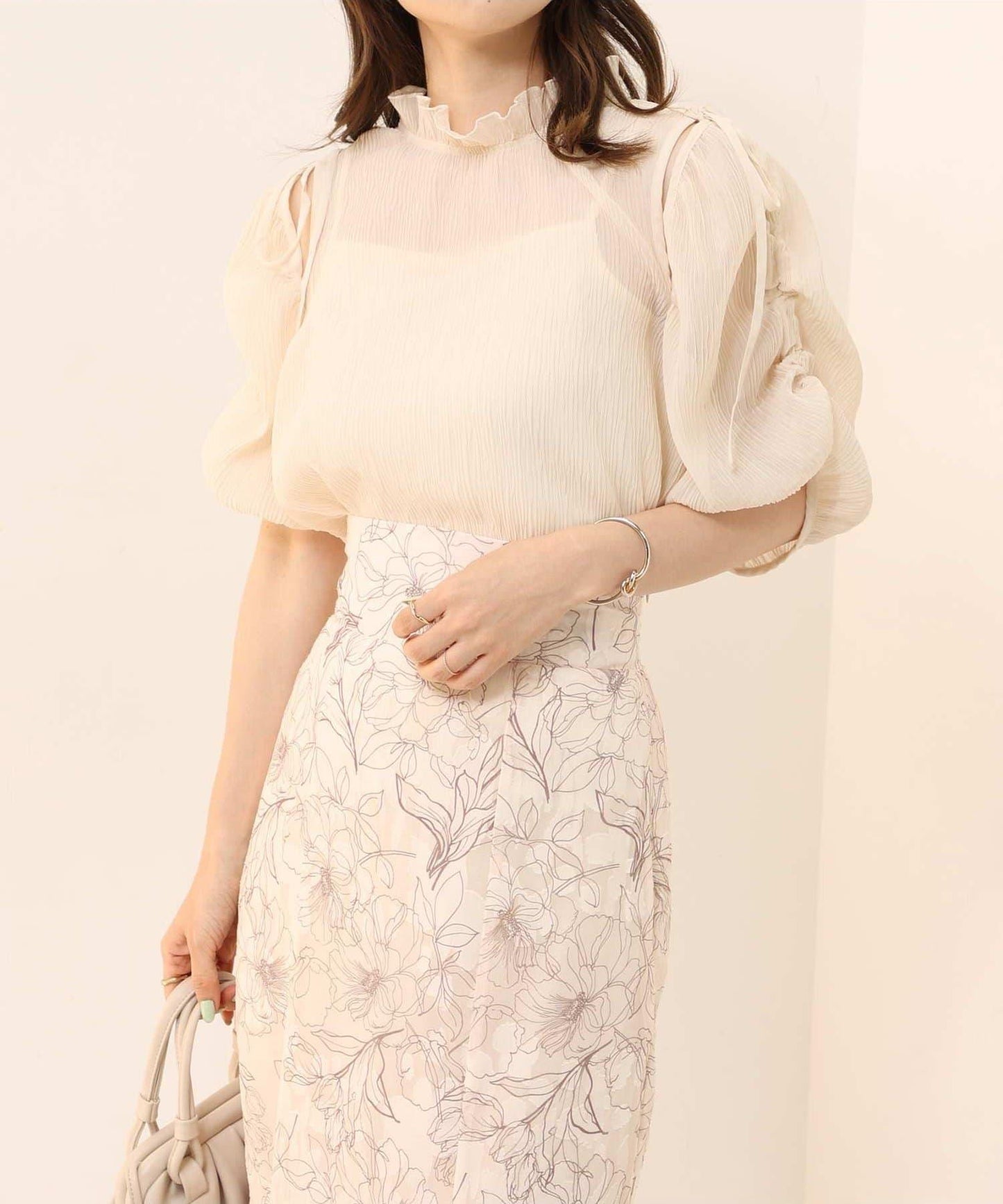 【/復刻】肩蝴蝶結開衫