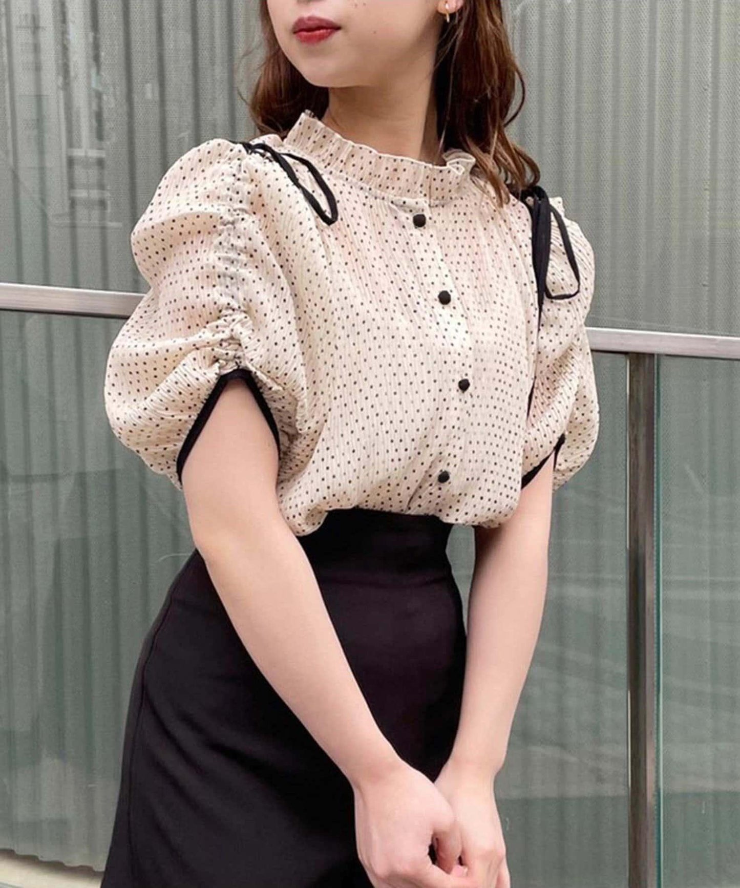 【/復刻】肩蝴蝶結開衫