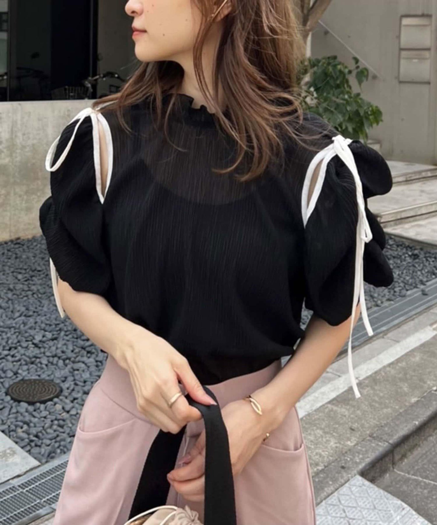 【/復刻】肩蝴蝶結開衫