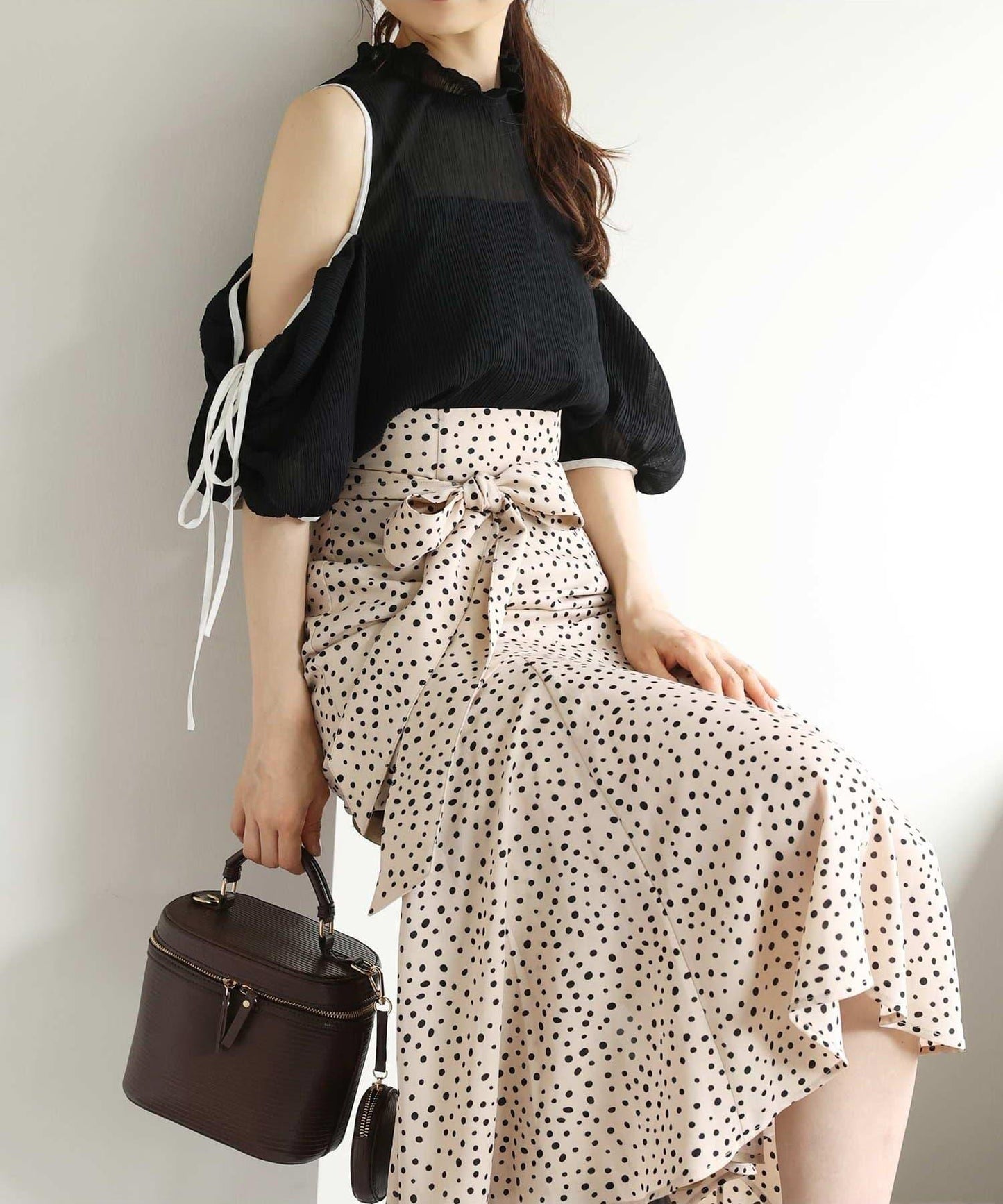 【/復刻】肩蝴蝶結開衫