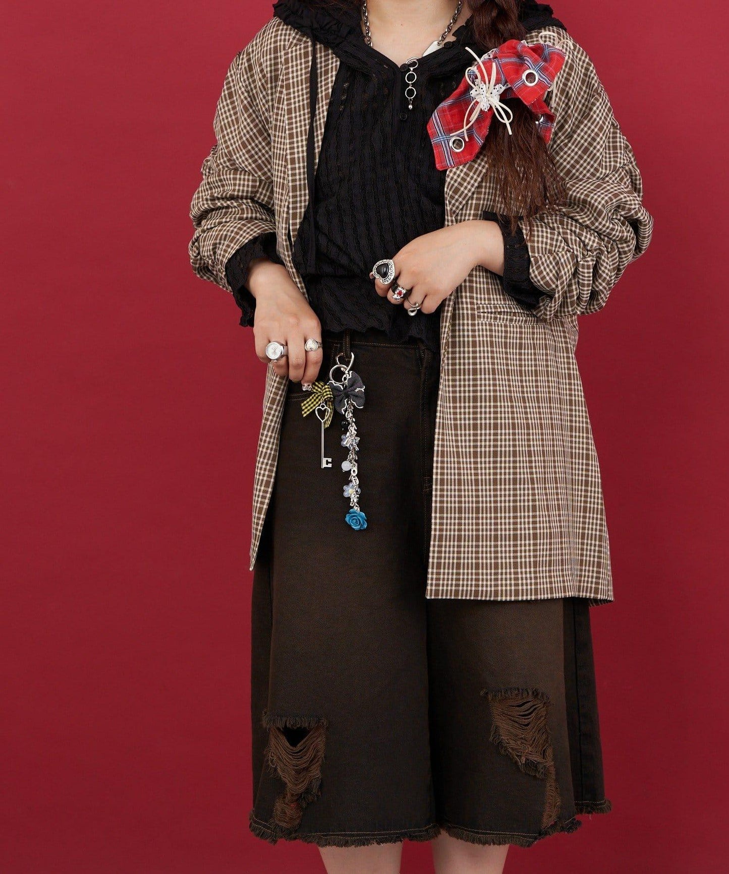 【Ciaopanic】me+me字母蝴蝶結掛飾