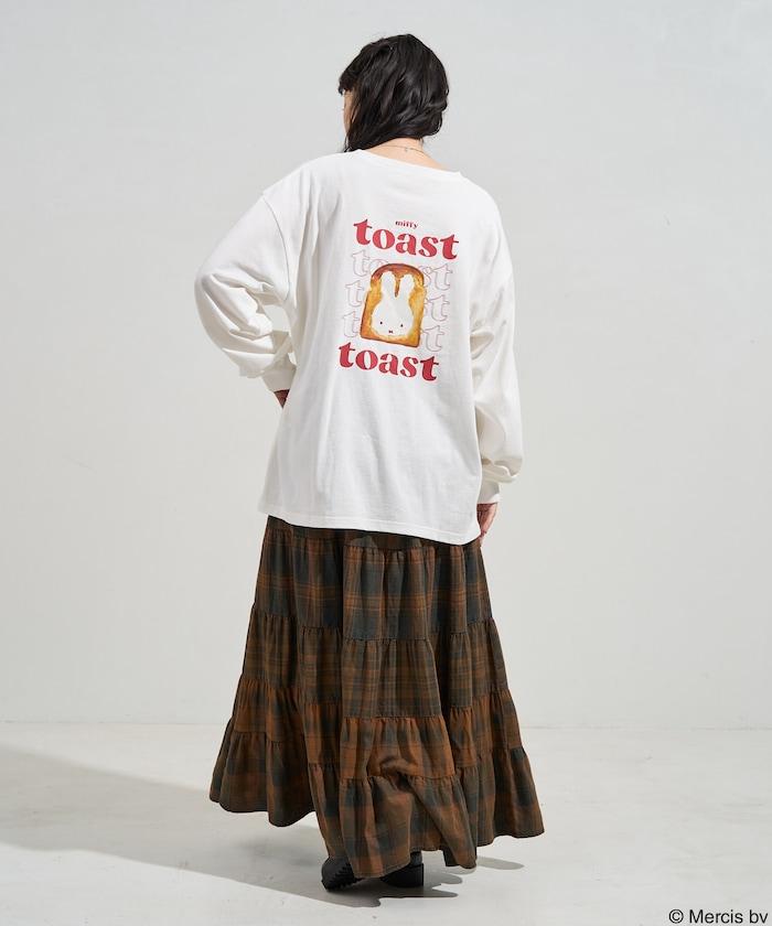 《米菲》吐司包印花短袖T恤