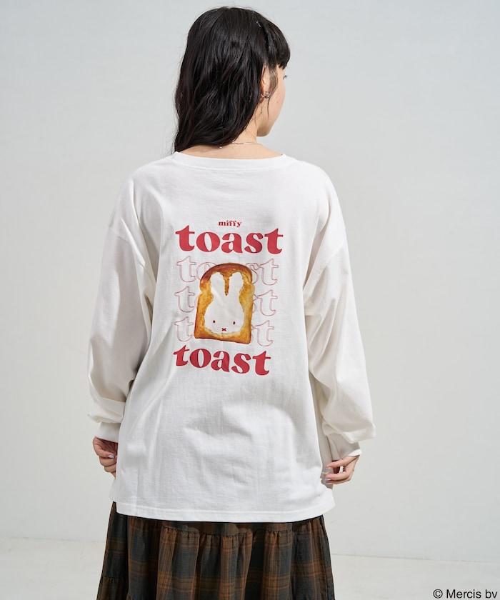 《米菲》吐司包印花短袖T恤